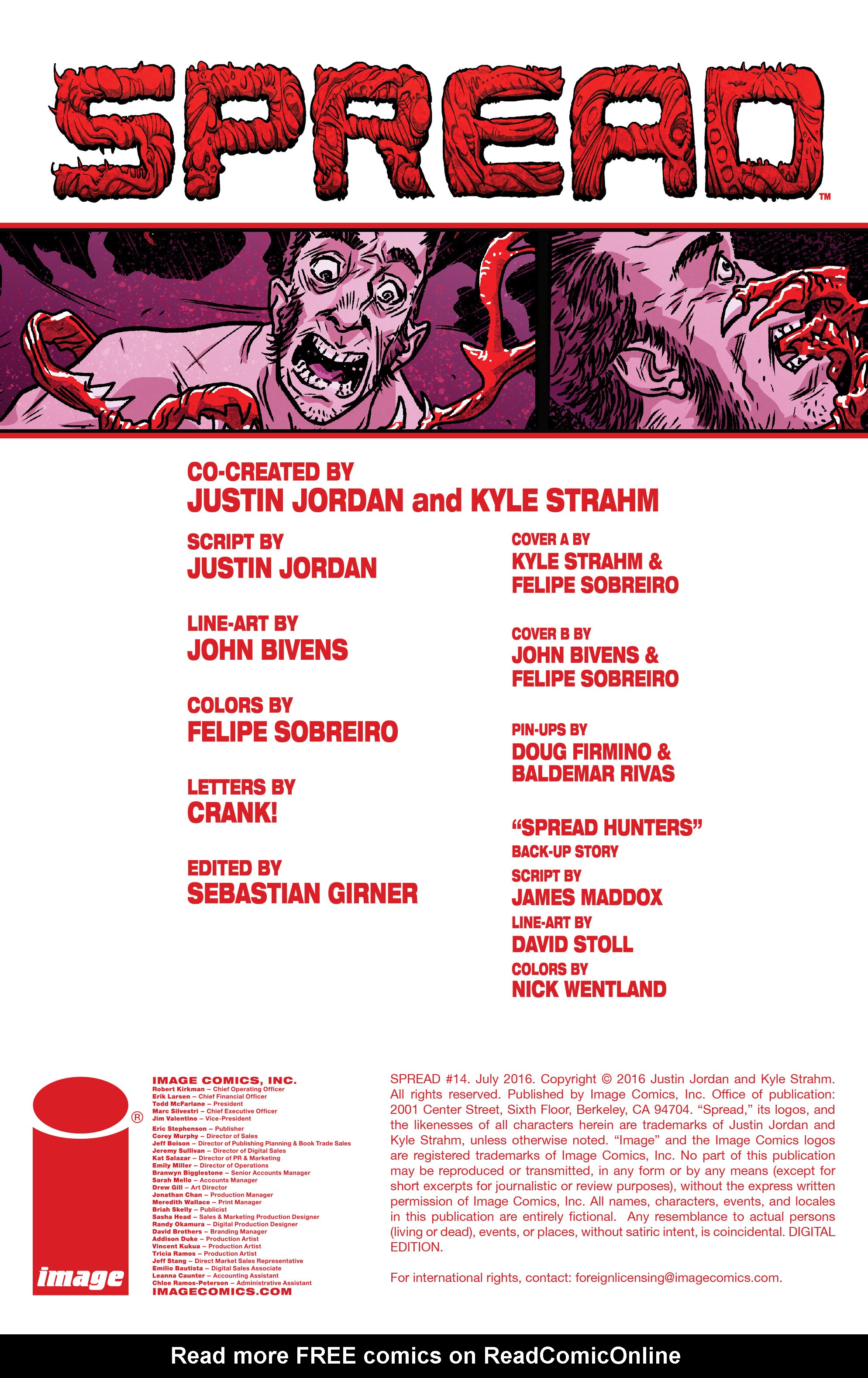 Read online Spread comic -  Issue #14 - 2