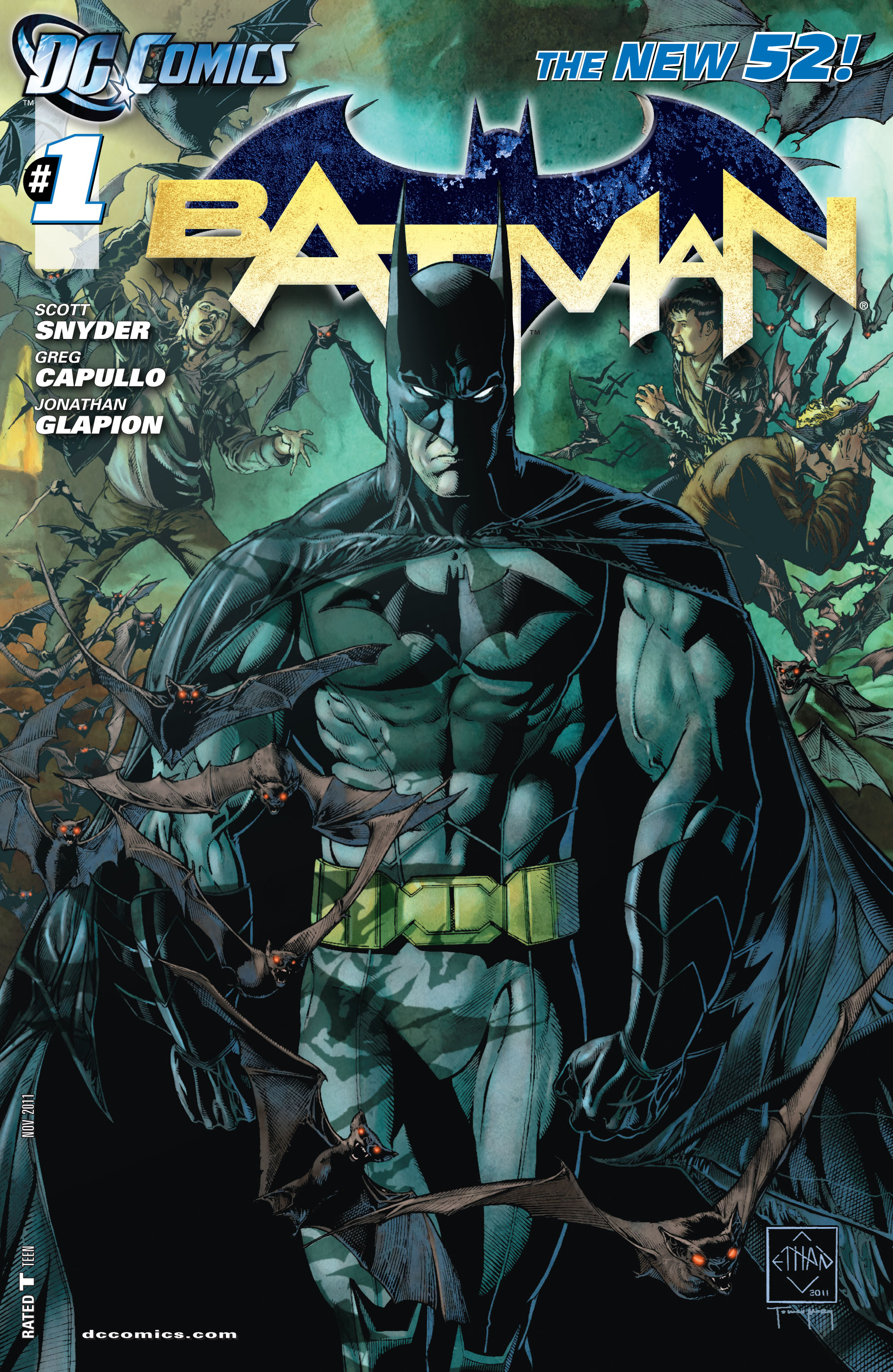 Read online Batman (2011) comic -  Issue #1 - 24