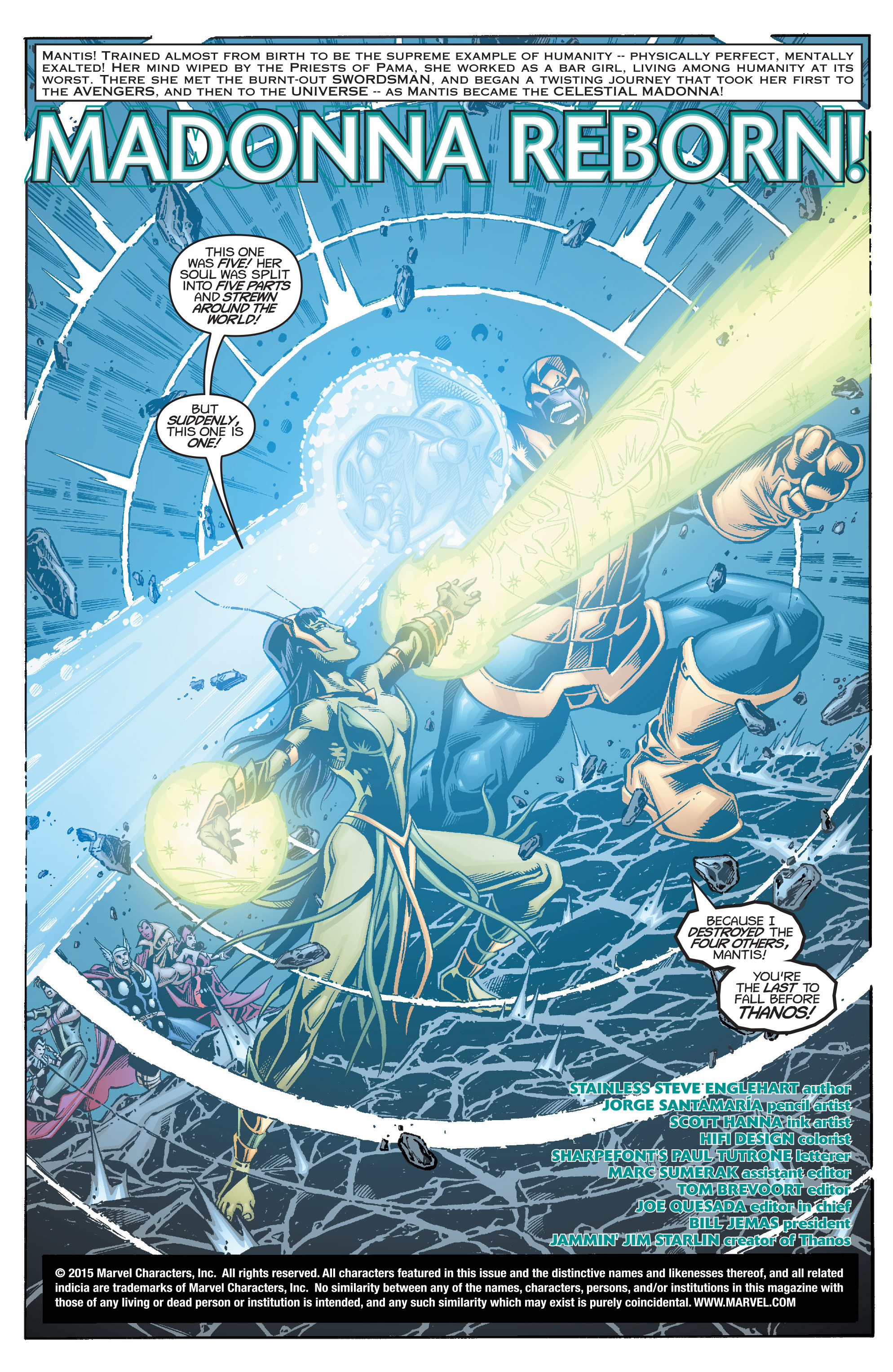 Read online Avengers: Celestial Quest comic -  Issue #2 - 2