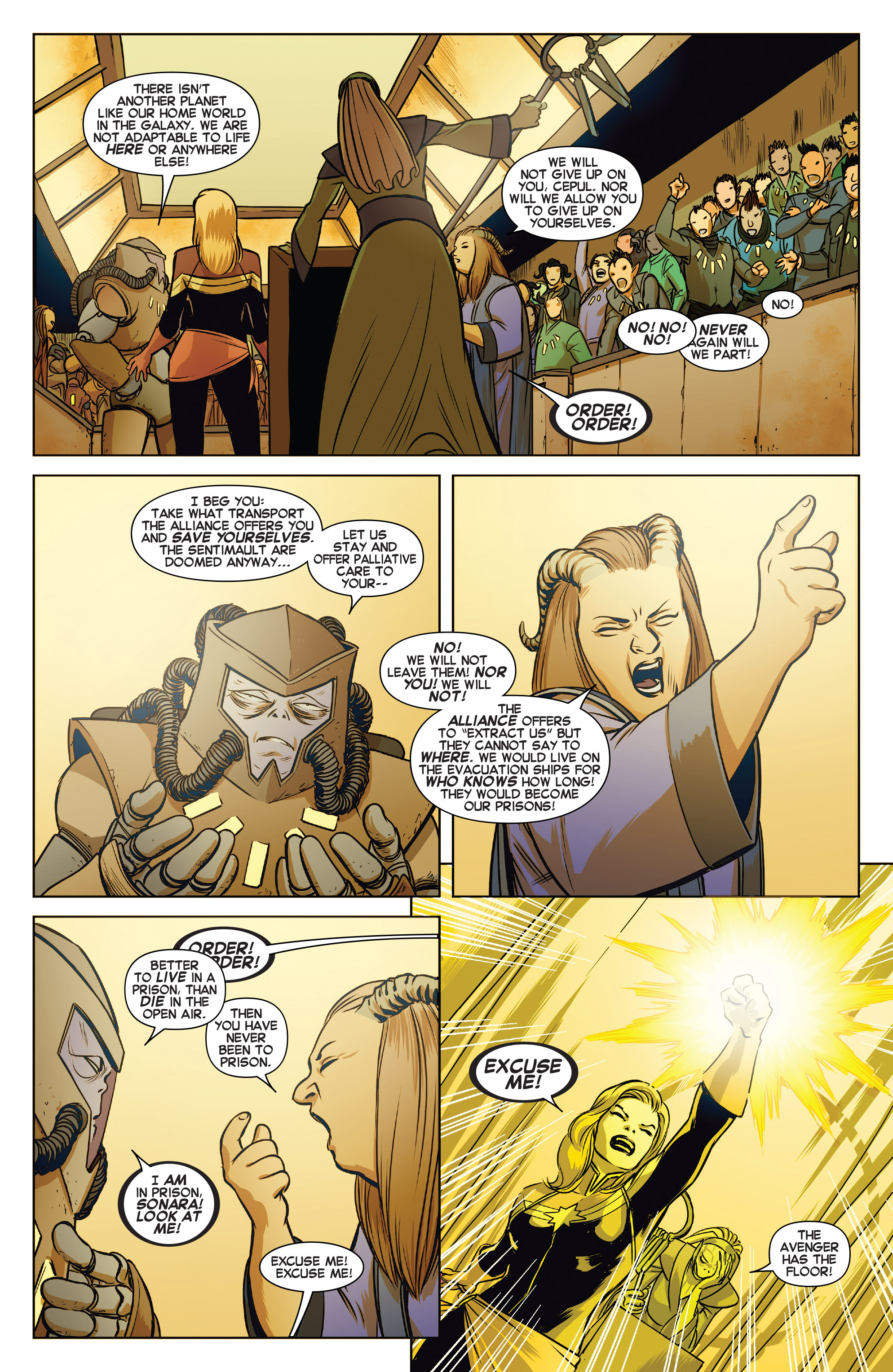 Read online Captain Marvel (2014) comic -  Issue #4 - 6