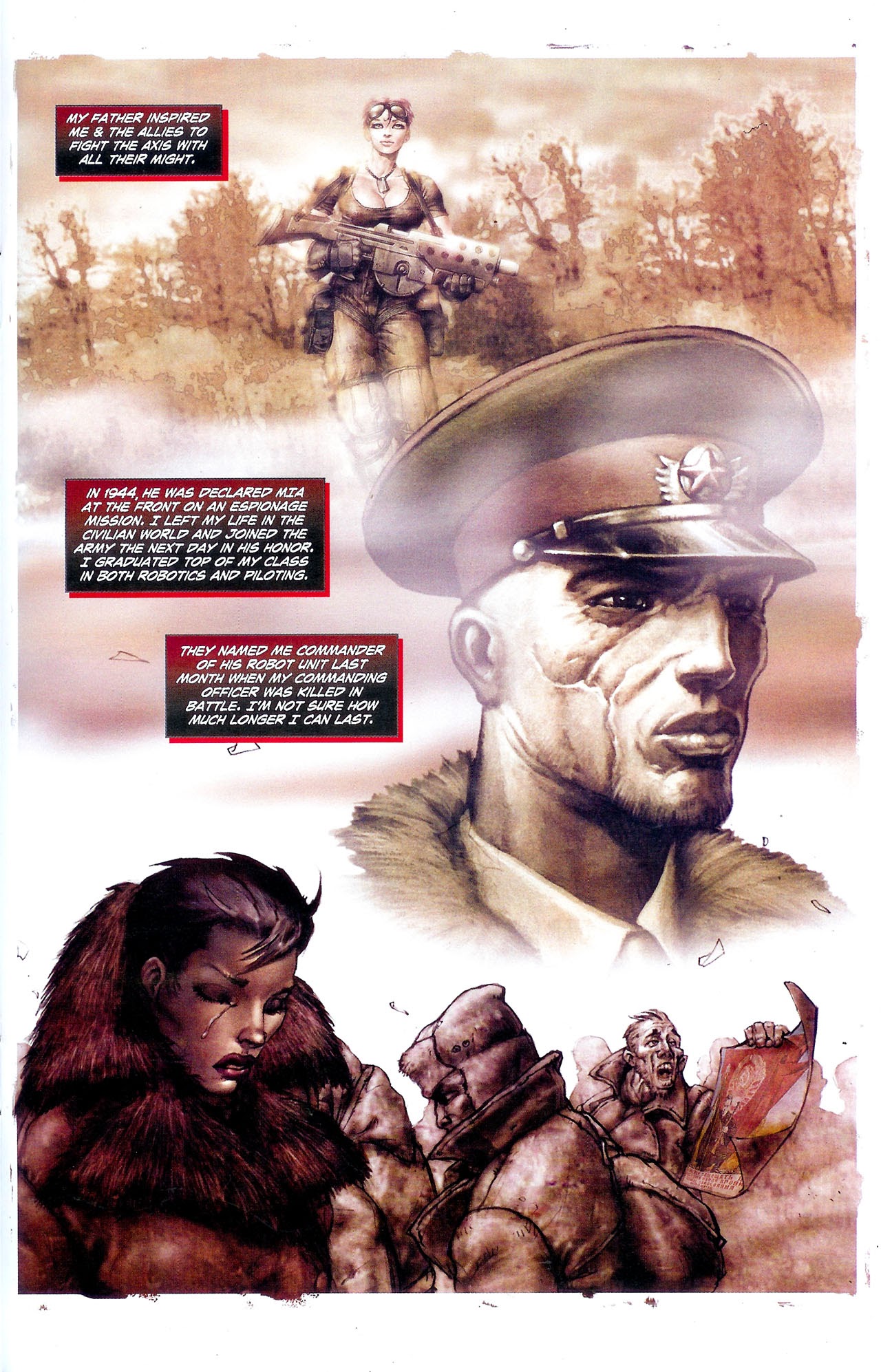 Read online Paolo Parente's Dust comic -  Issue #1 - 9