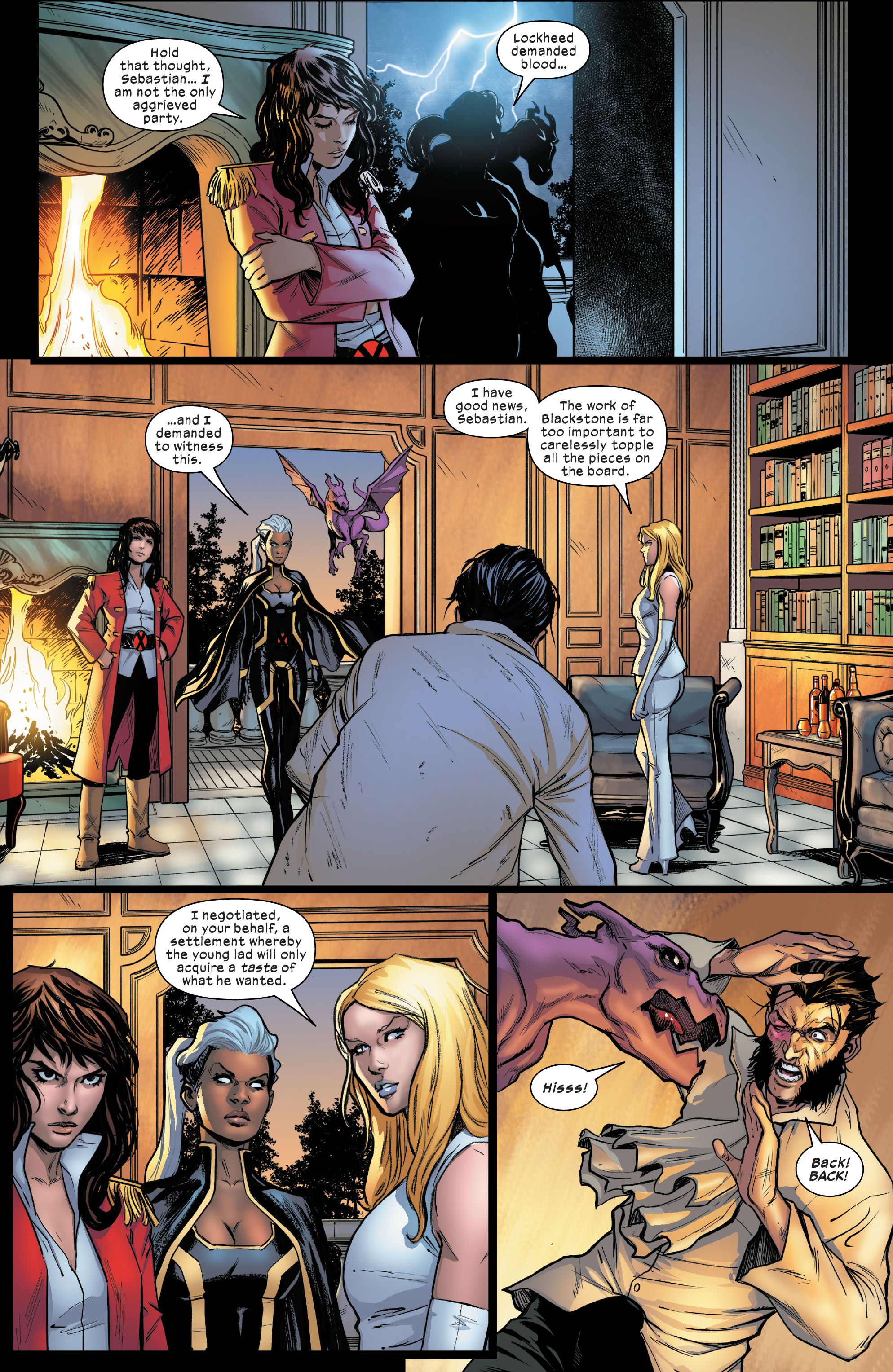 Read online Marauders comic -  Issue #16 - 18