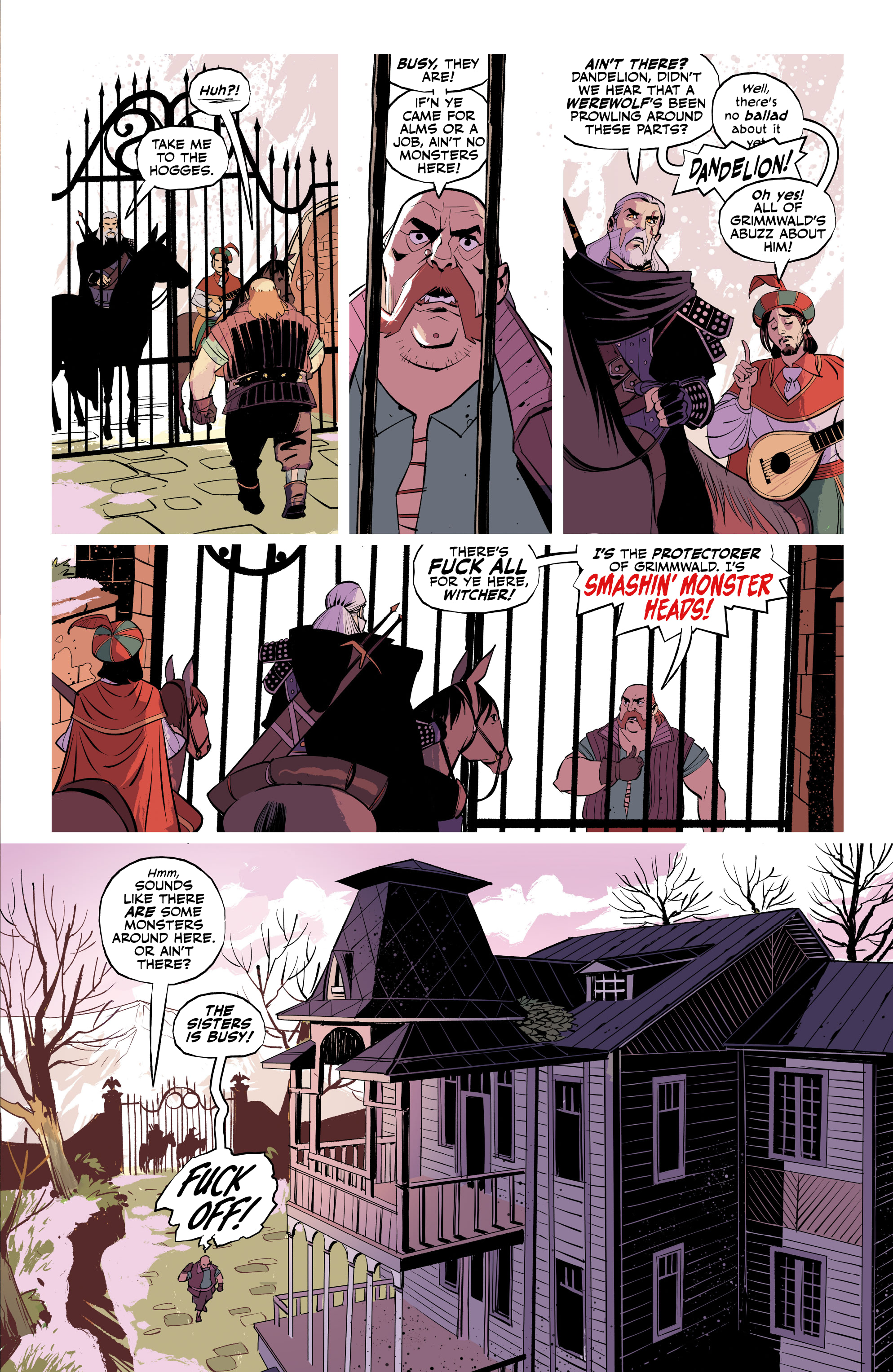 Read online The Witcher: The Ballad of Two Wolves comic -  Issue #1 - 15