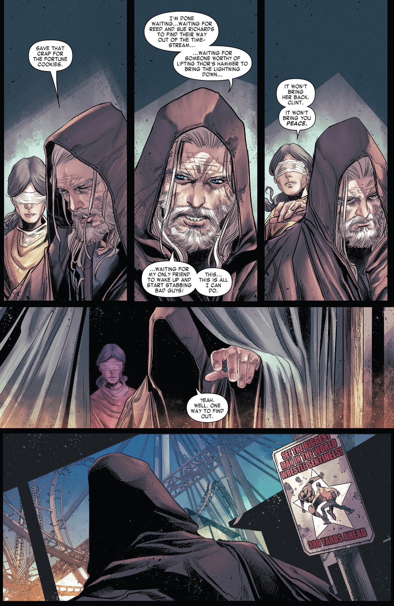 Read online Old Man Hawkeye comic -  Issue #3 - 8