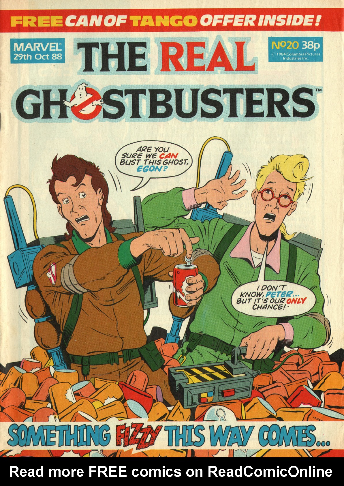Read online The Real Ghostbusters comic -  Issue #20 - 1