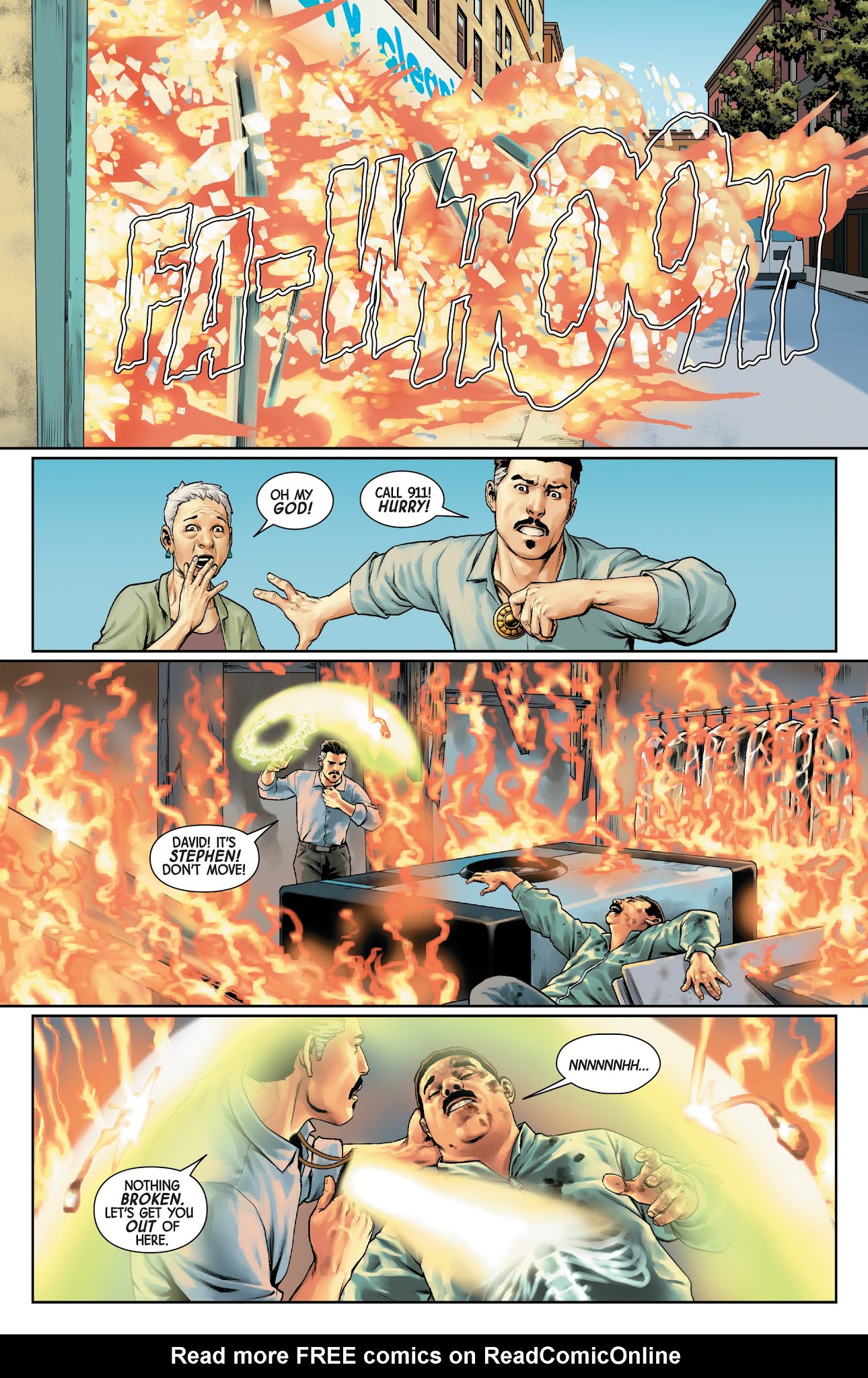 Read online Doctor Strange (2018) comic -  Issue #9 - 10