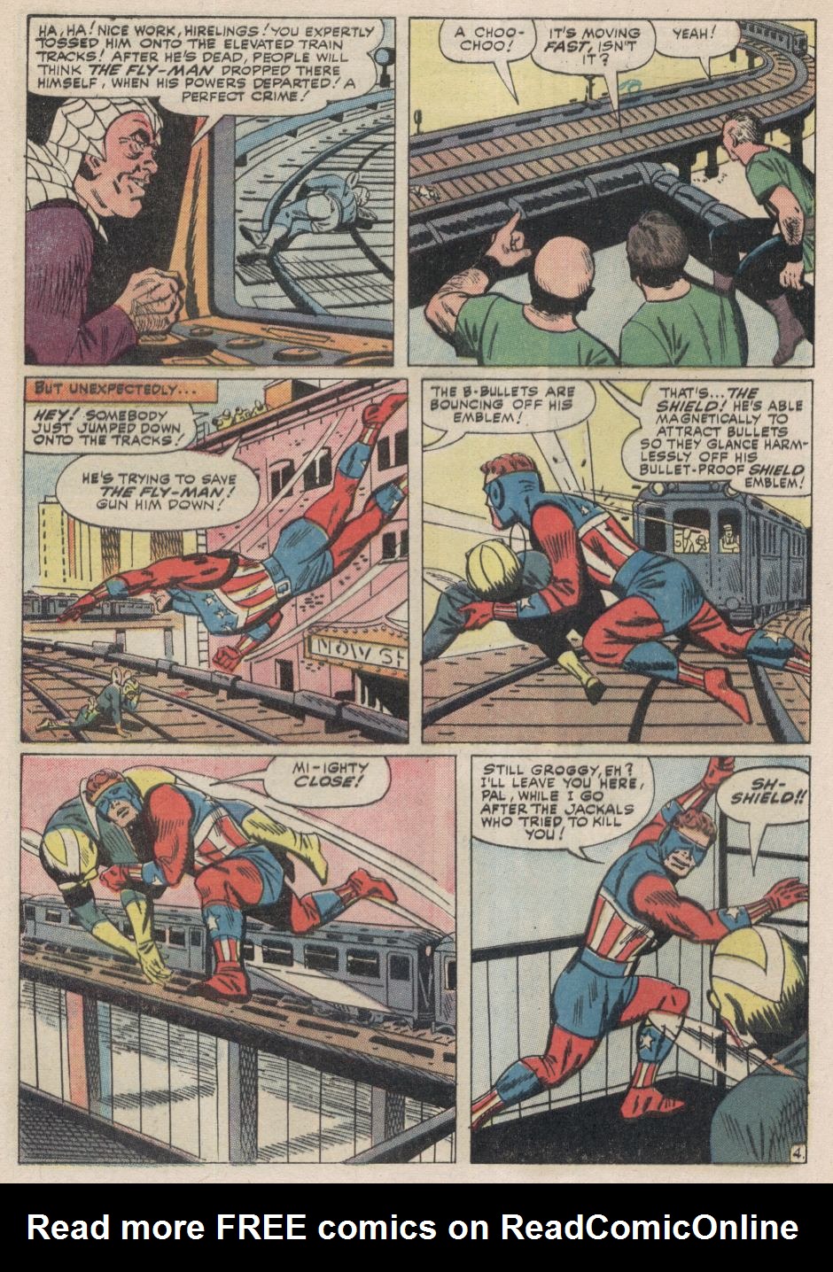 Read online Fly Man comic -  Issue #31 - 16