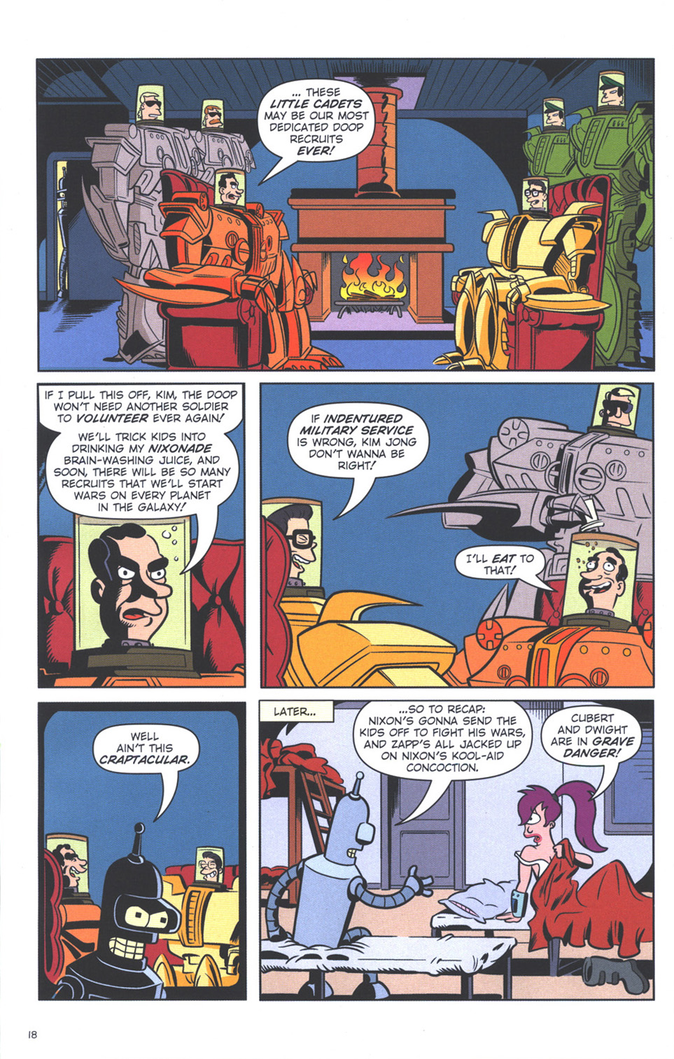 Read online Futurama Comics comic -  Issue #41 - 16
