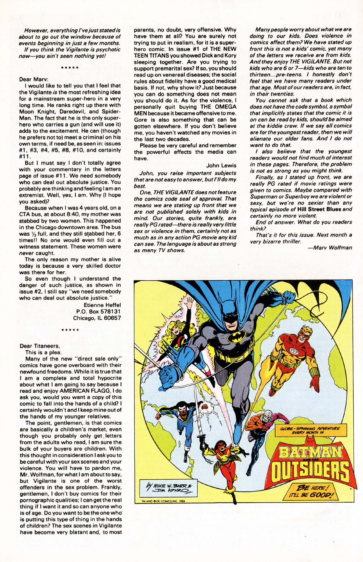 Read online Vigilante (1983) comic -  Issue #14 - 27