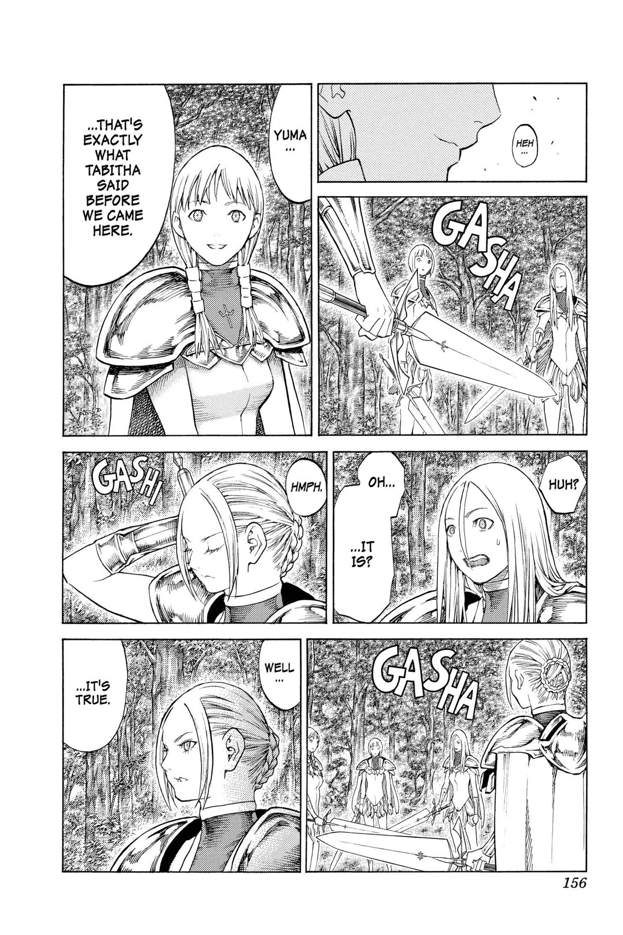 Read online Claymore comic -  Issue #23 - 142