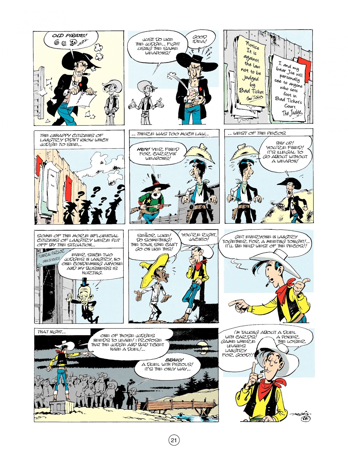 A Lucky Luke Adventure issue 24 - Page 21