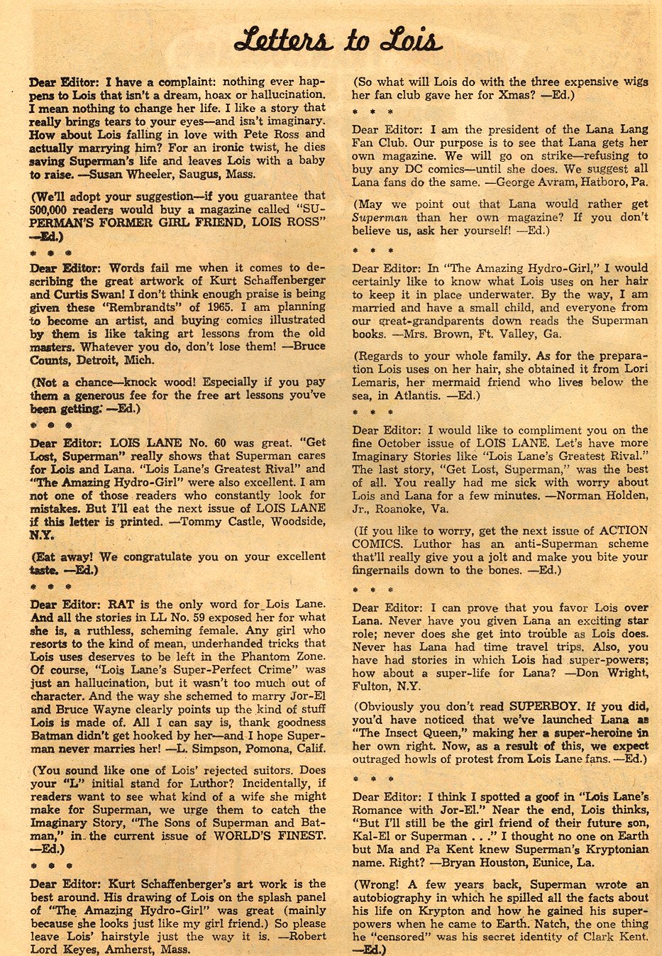 Read online Superman's Girl Friend, Lois Lane comic -  Issue #62 - 24