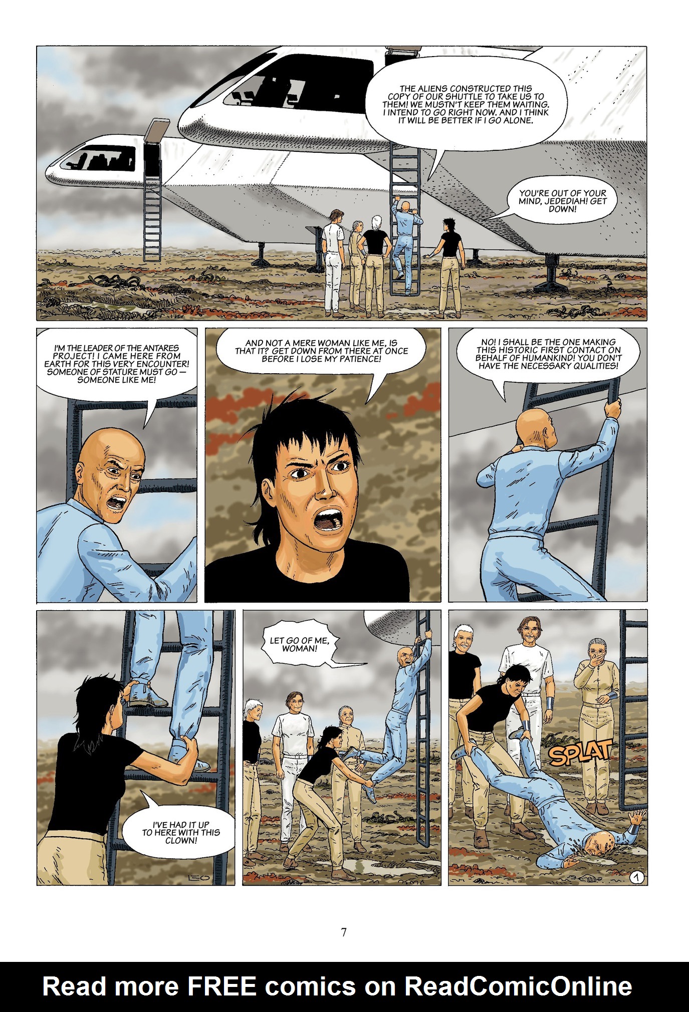 Read online Antares comic -  Issue #6 - 9