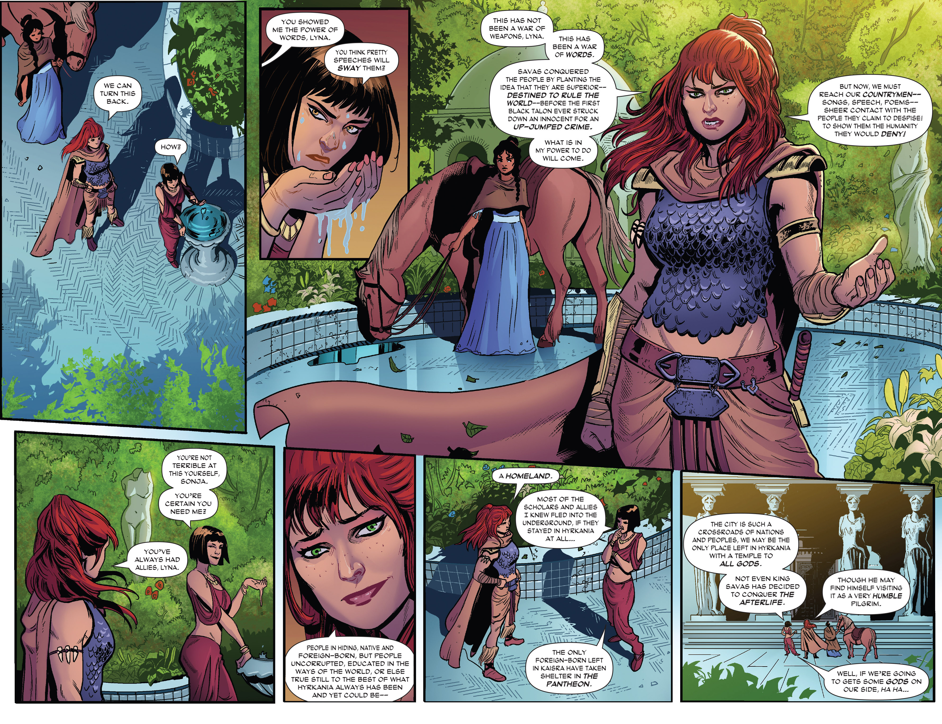 Read online Red Sonja (2016) comic -  Issue #4 - 10