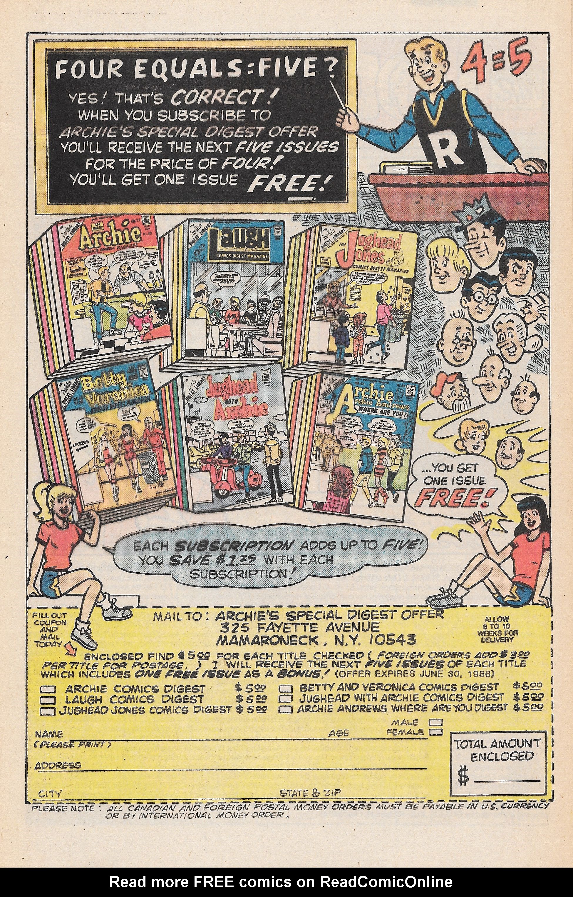 Read online Life With Archie (1958) comic -  Issue #254 - 9