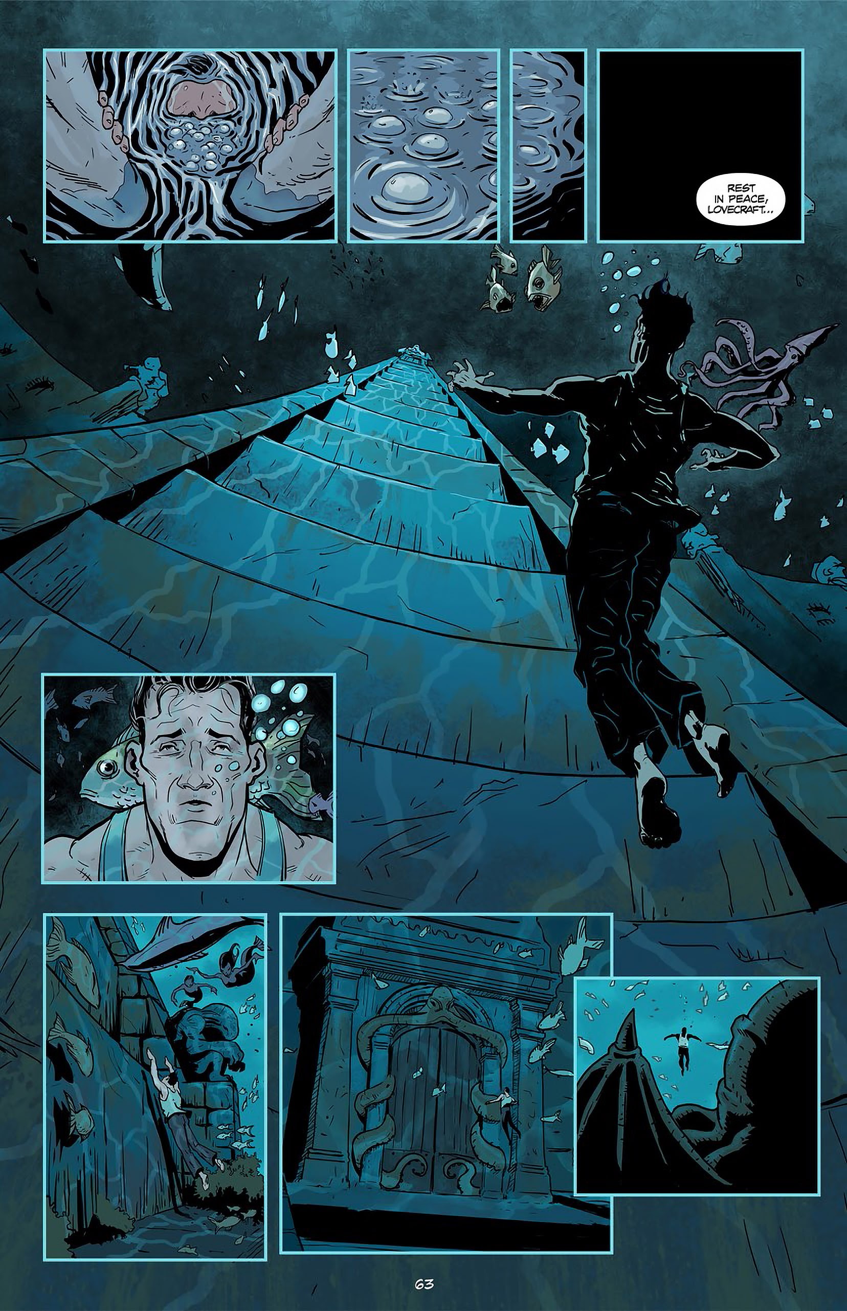 Read online Lovecraft P.I. - The Curious Case of ReAnimator comic -  Issue # TPB - 64