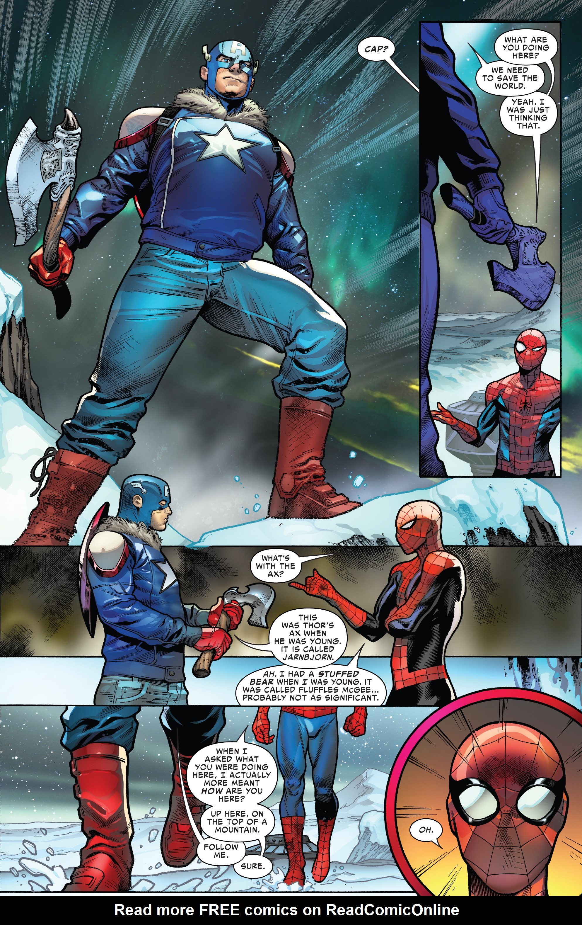 Read online War Of The Realms Strikeforce comic -  Issue # The Land Of Giants - 5