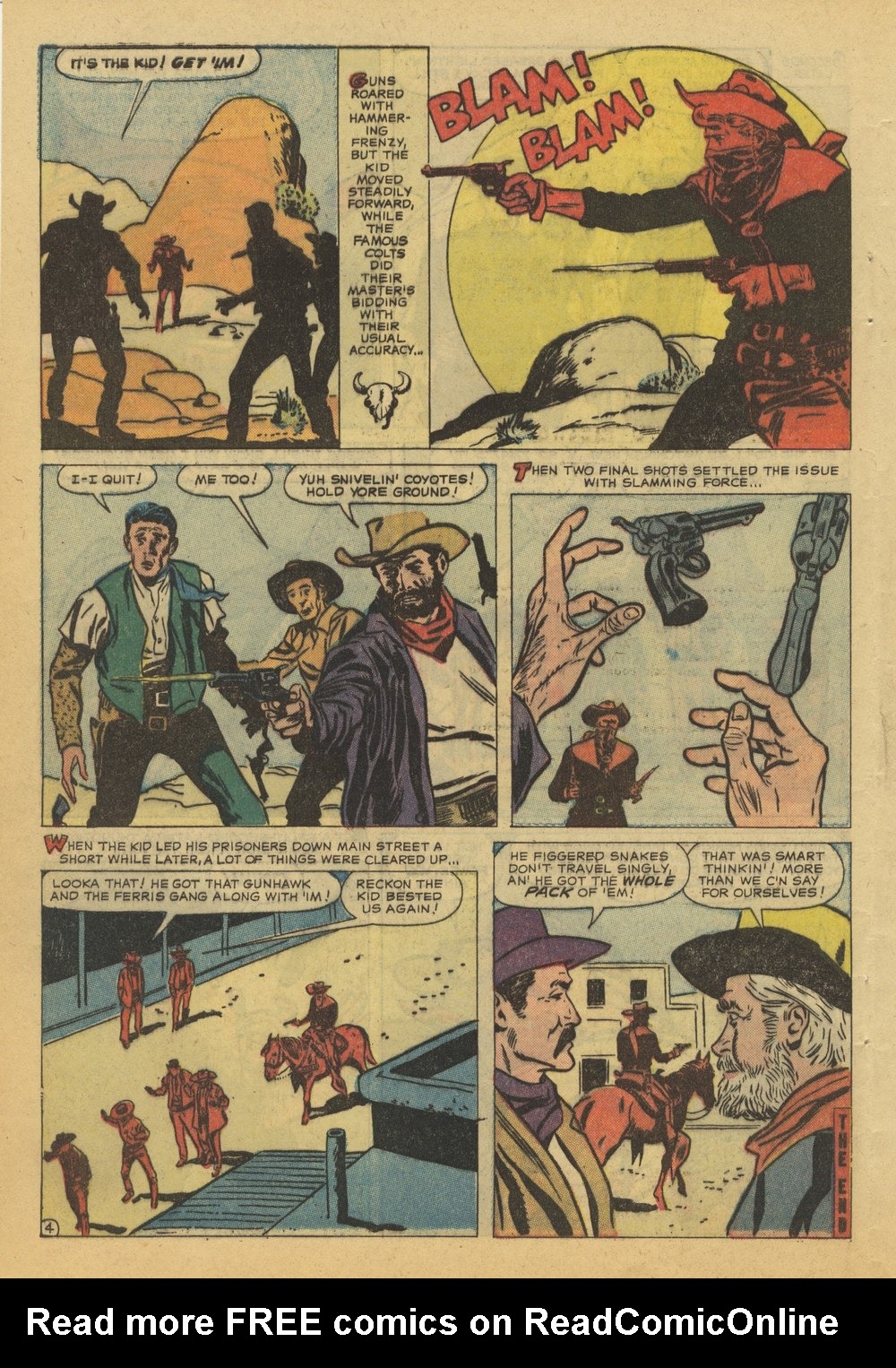Read online Kid Colt Outlaw comic -  Issue #82 - 32