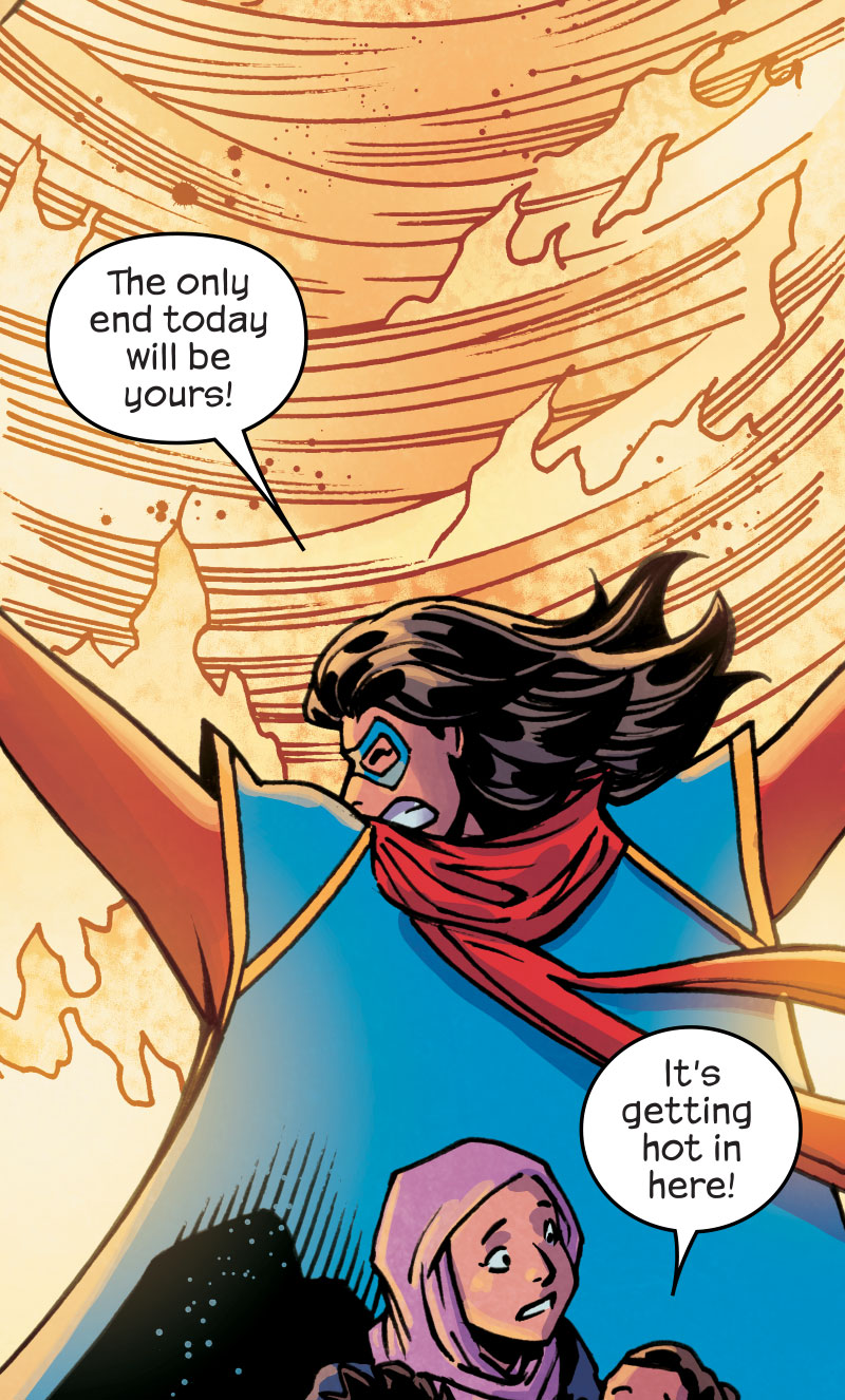 Read online Ms. Marvel: Bottled Up Infinity Comic comic -  Issue # Full - 43