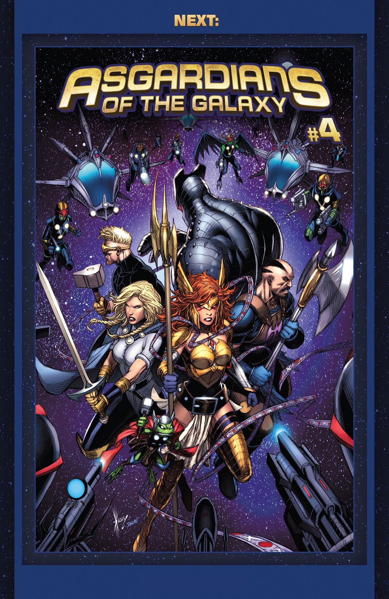 Read online Asgardians of the Galaxy comic -  Issue #3 - 22