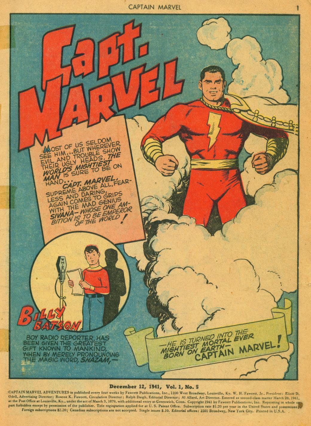 Read online Captain Marvel Adventures comic -  Issue #5 - 3
