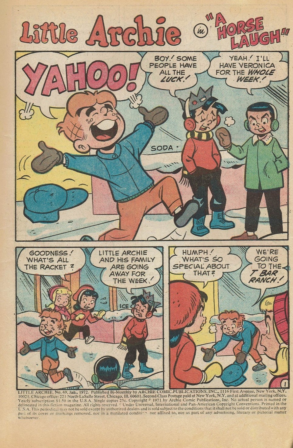 Read online The Adventures of Little Archie comic -  Issue #69 - 3