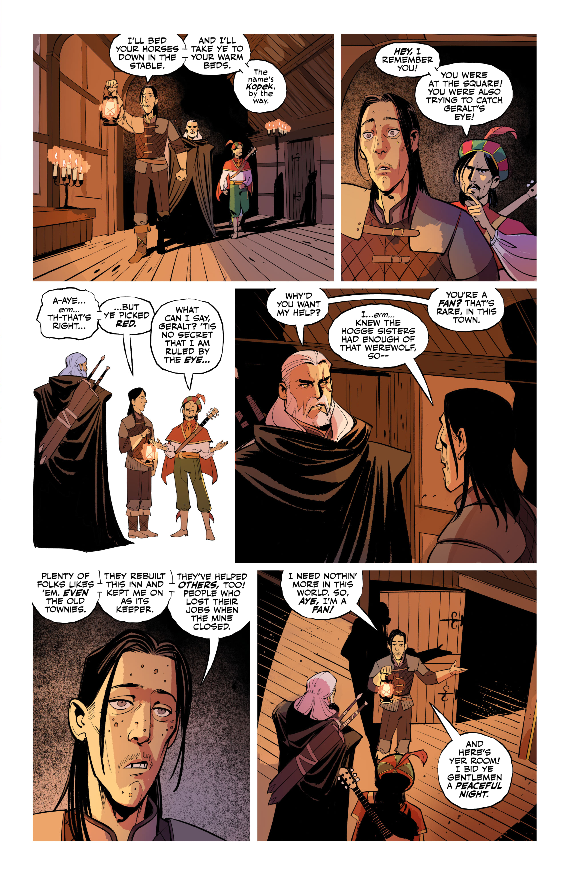 Read online The Witcher: The Ballad of Two Wolves comic -  Issue #1 - 21