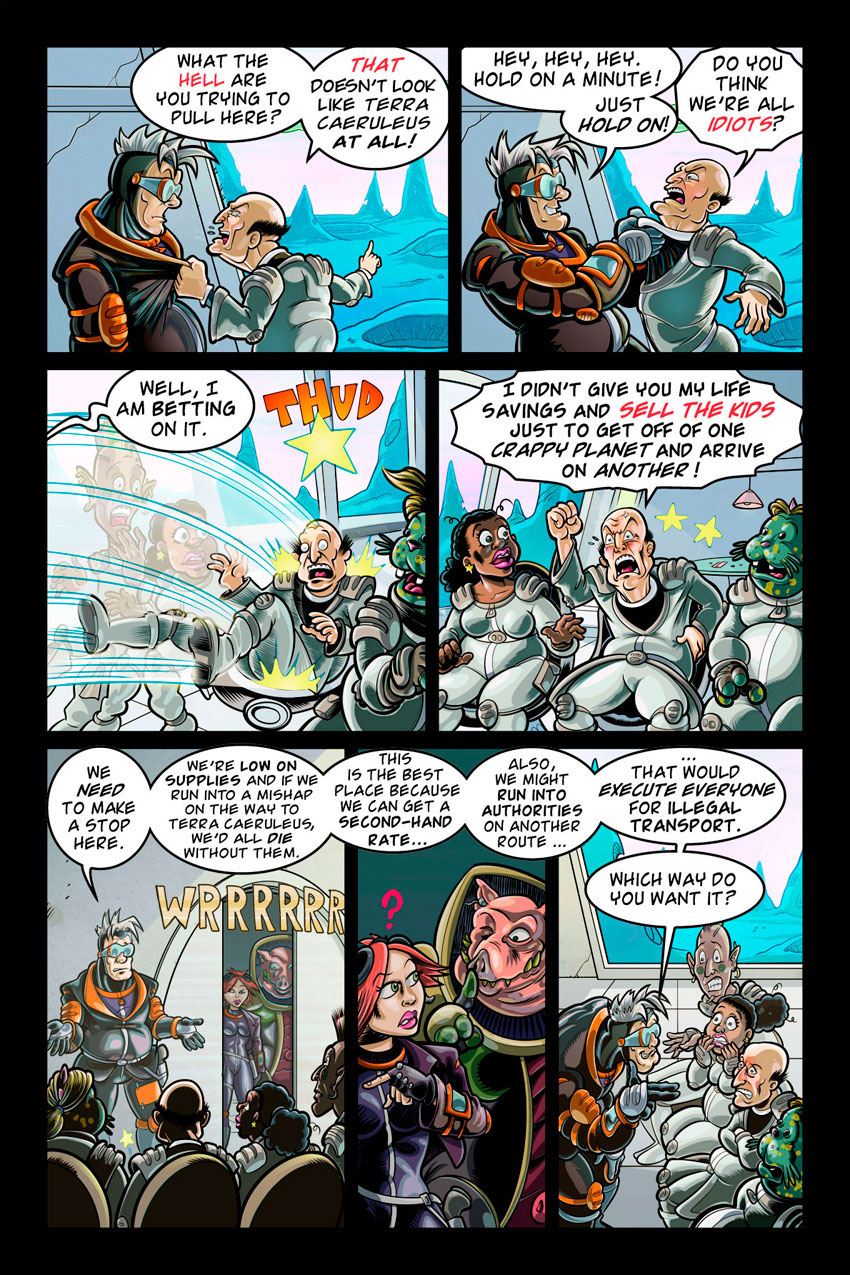 Read online Space Junkies comic -  Issue #1 - 19