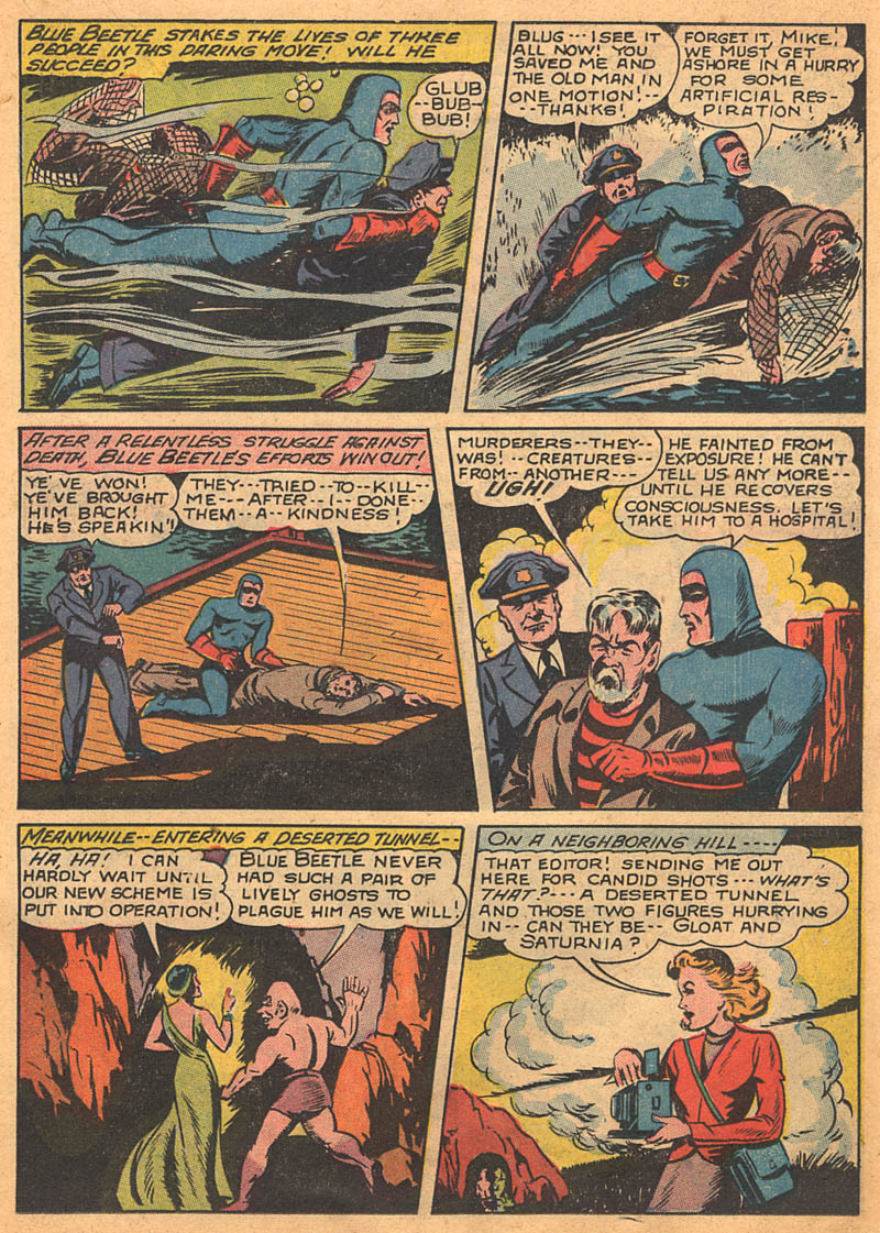 Read online The Blue Beetle comic -  Issue #41 - 29