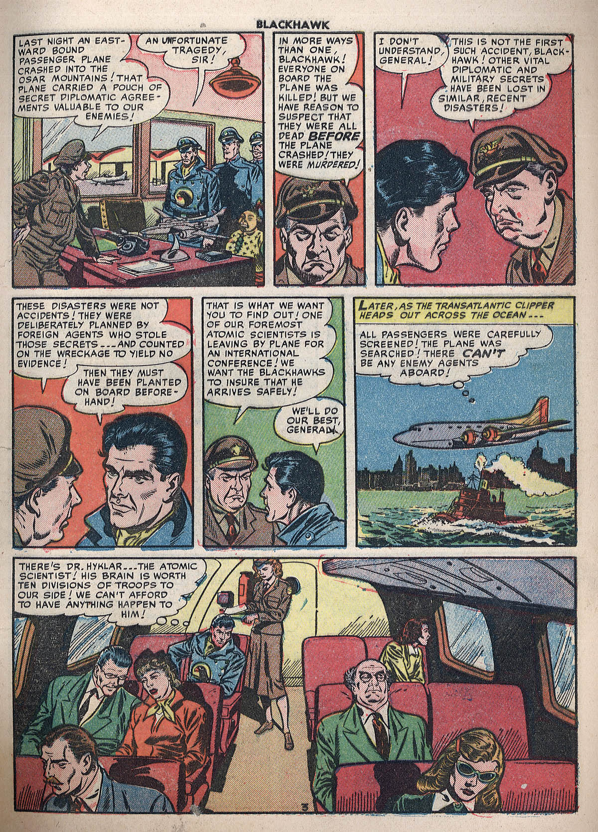 Read online Blackhawk (1957) comic -  Issue #46 - 5
