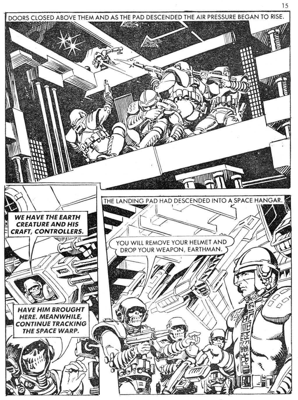 Read online Starblazer comic -  Issue #159 - 15