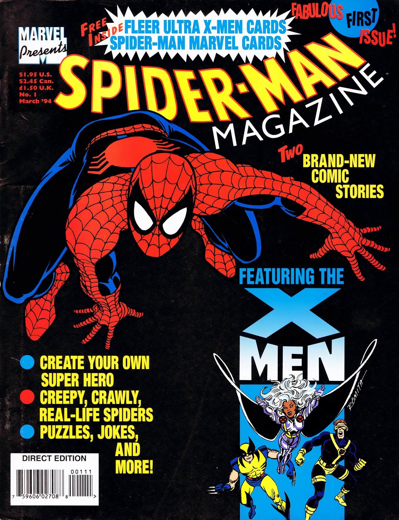 Read online Spider-Man Magazine comic -  Issue #1 - 1