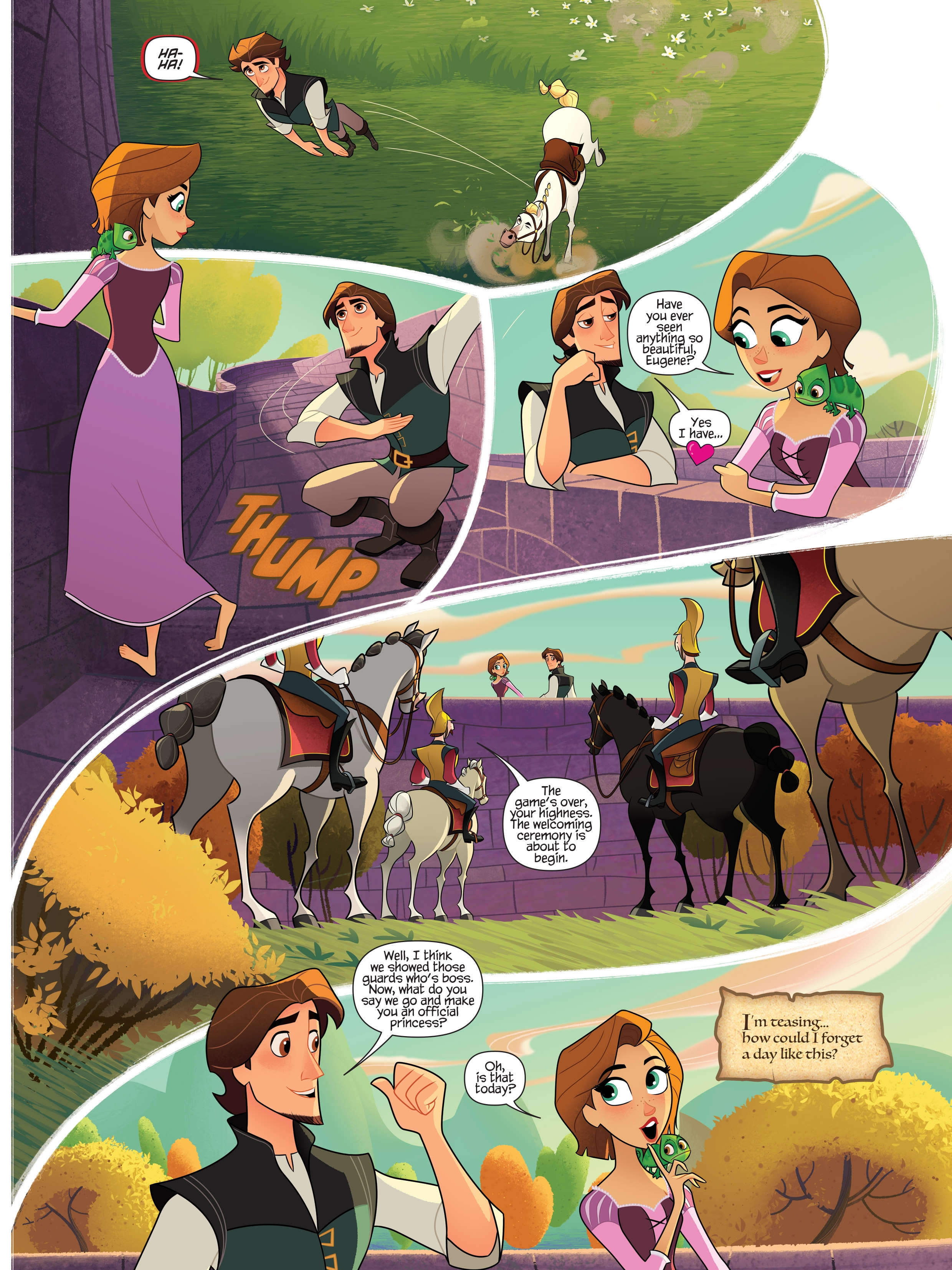 Read online Tangled: The Series-Adventure Is Calling comic -  Issue # Full - 8