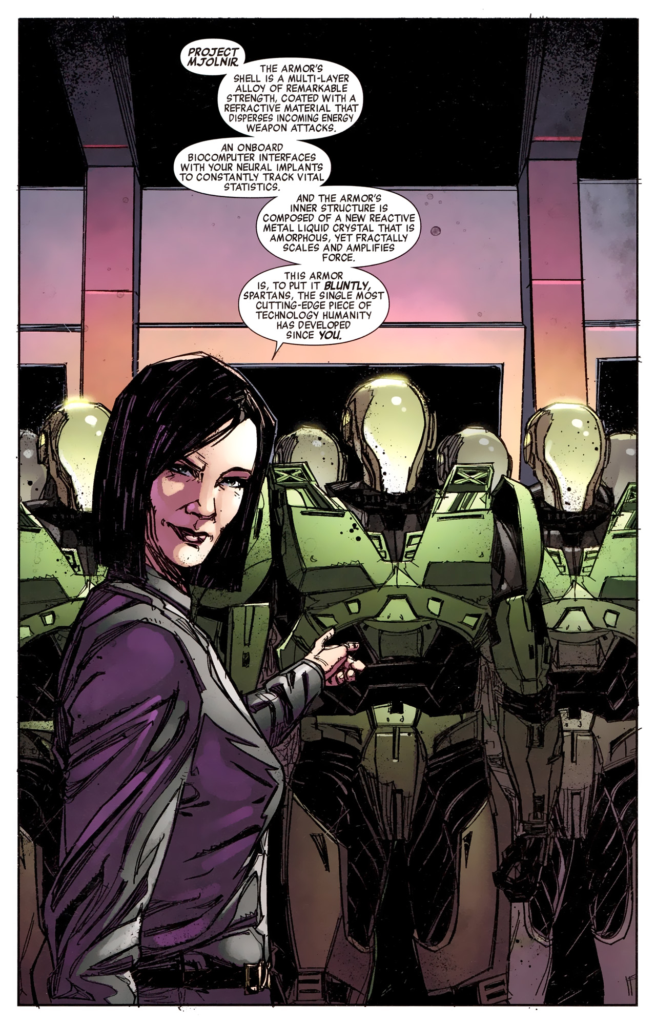 Read online Halo: Fall Of Reach - Covenant comic -  Issue #1 - 12