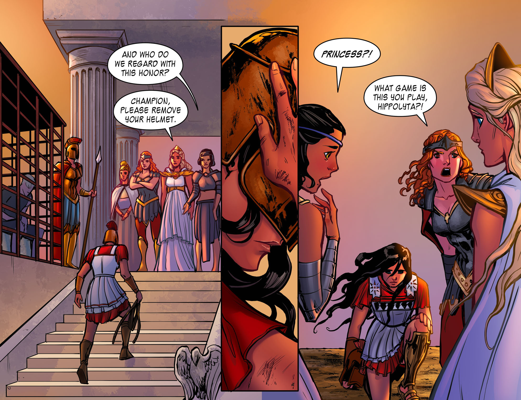 Read online The Legend of Wonder Woman (2015) comic -  Issue #9 - 4