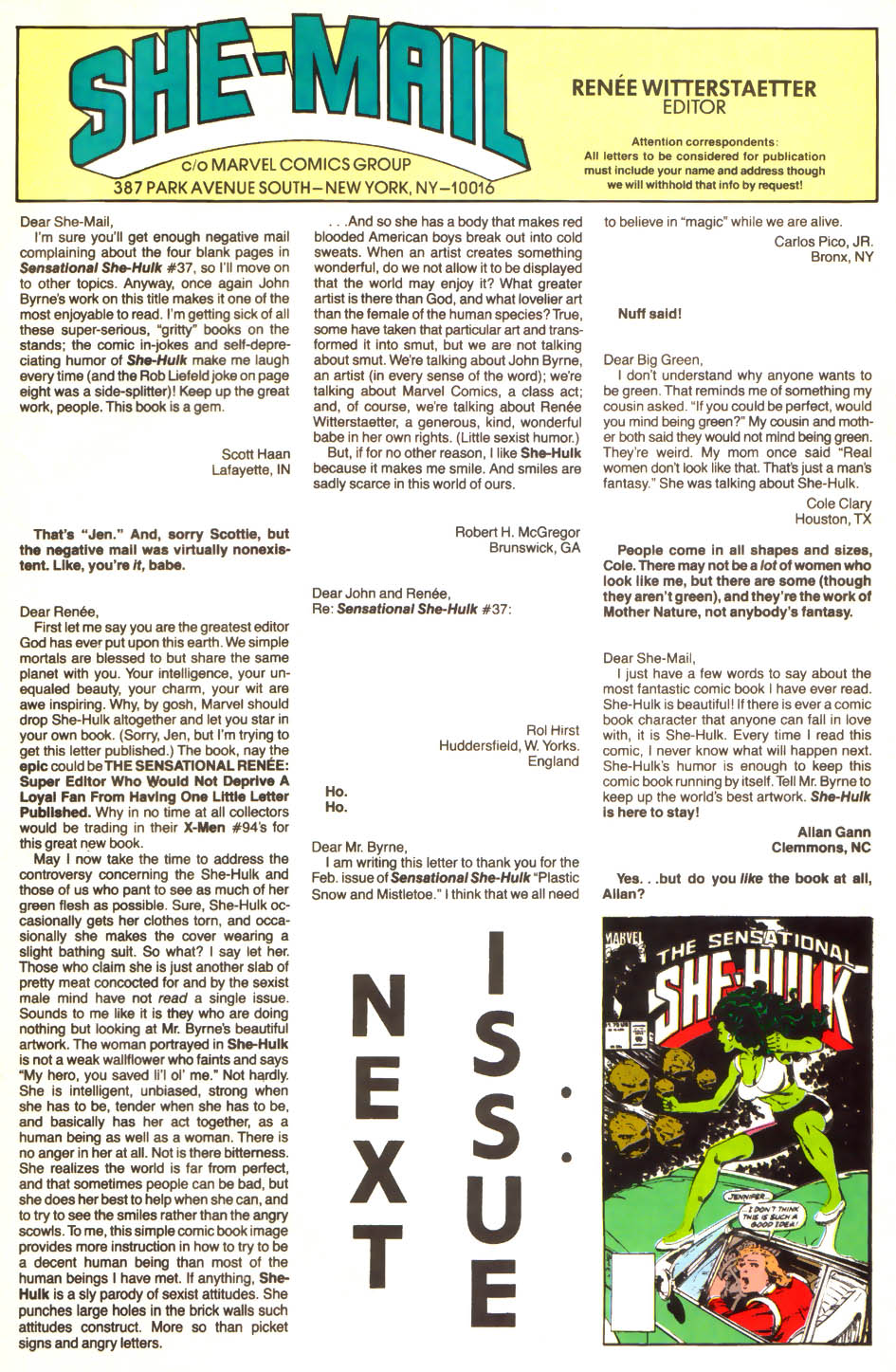 Read online The Sensational She-Hulk comic -  Issue #40 - 24