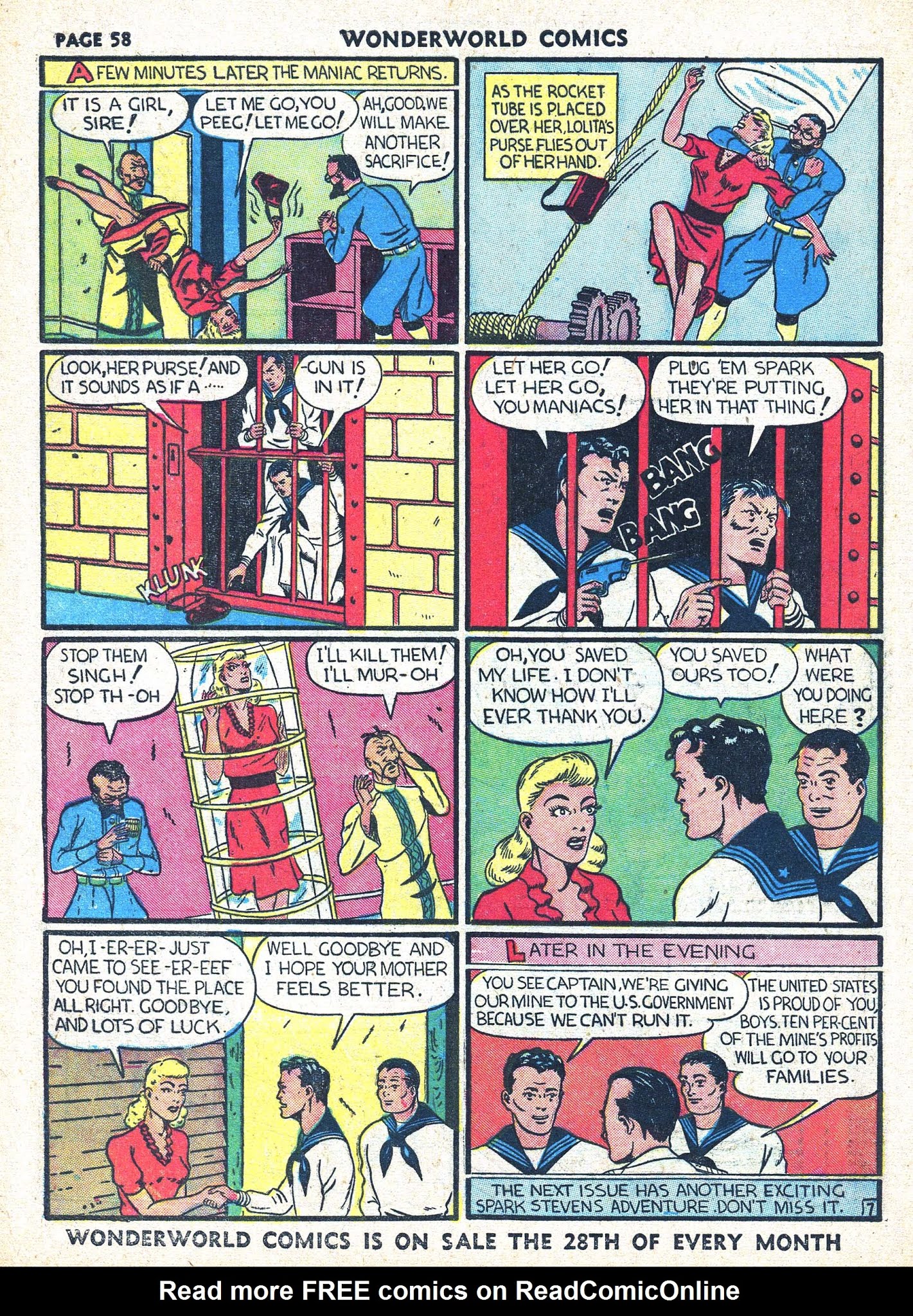Read online Wonderworld Comics comic -  Issue #24 - 58