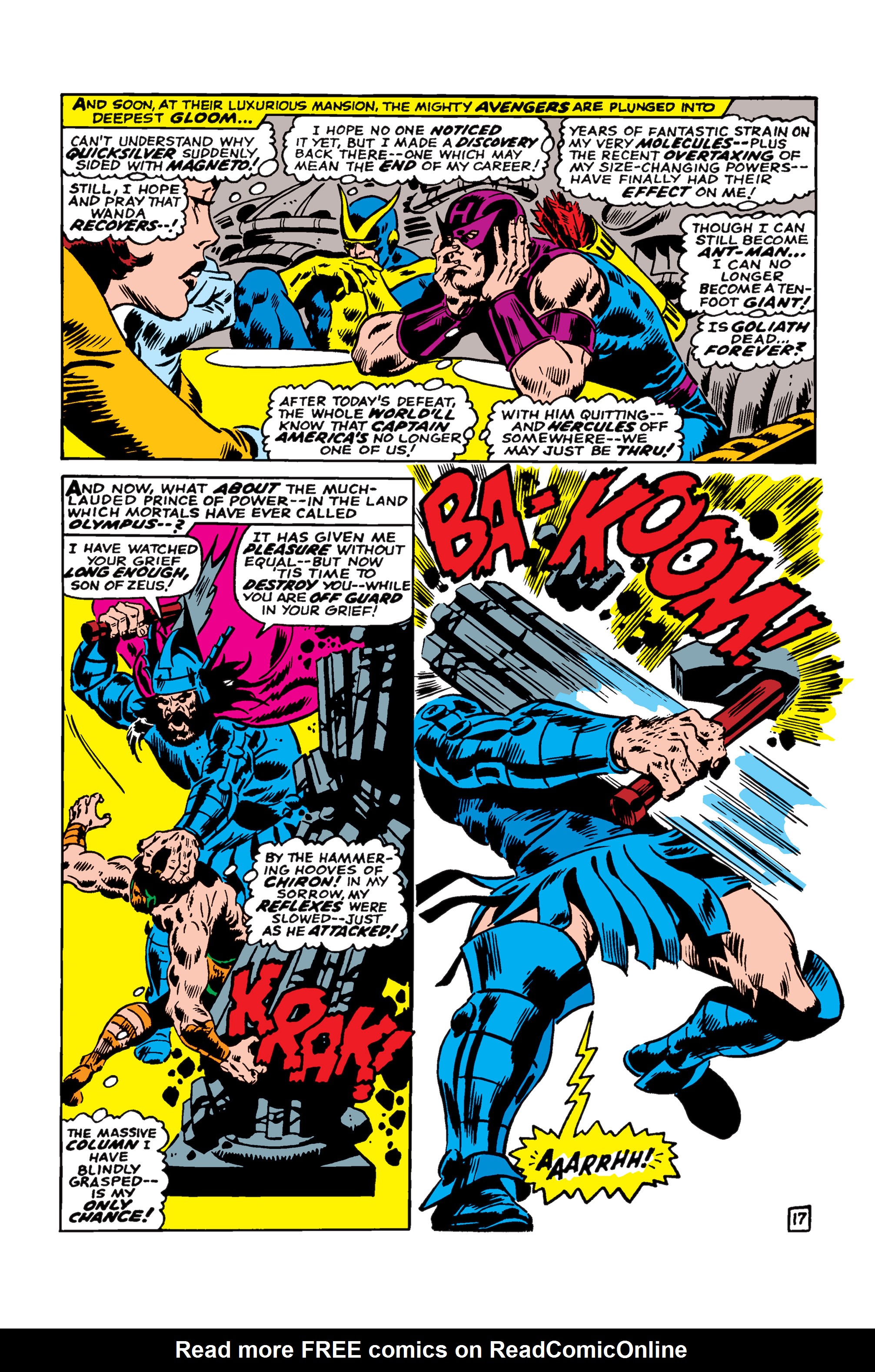 Read online Marvel Masterworks: The Avengers comic -  Issue # TPB 5 (Part 2) - 89