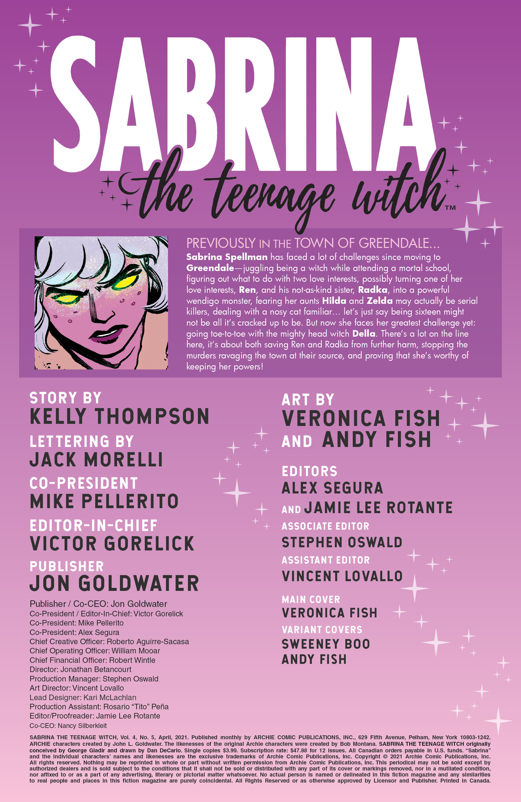 Read online Sabrina the Teenage Witch (2020) comic -  Issue #5 - 2