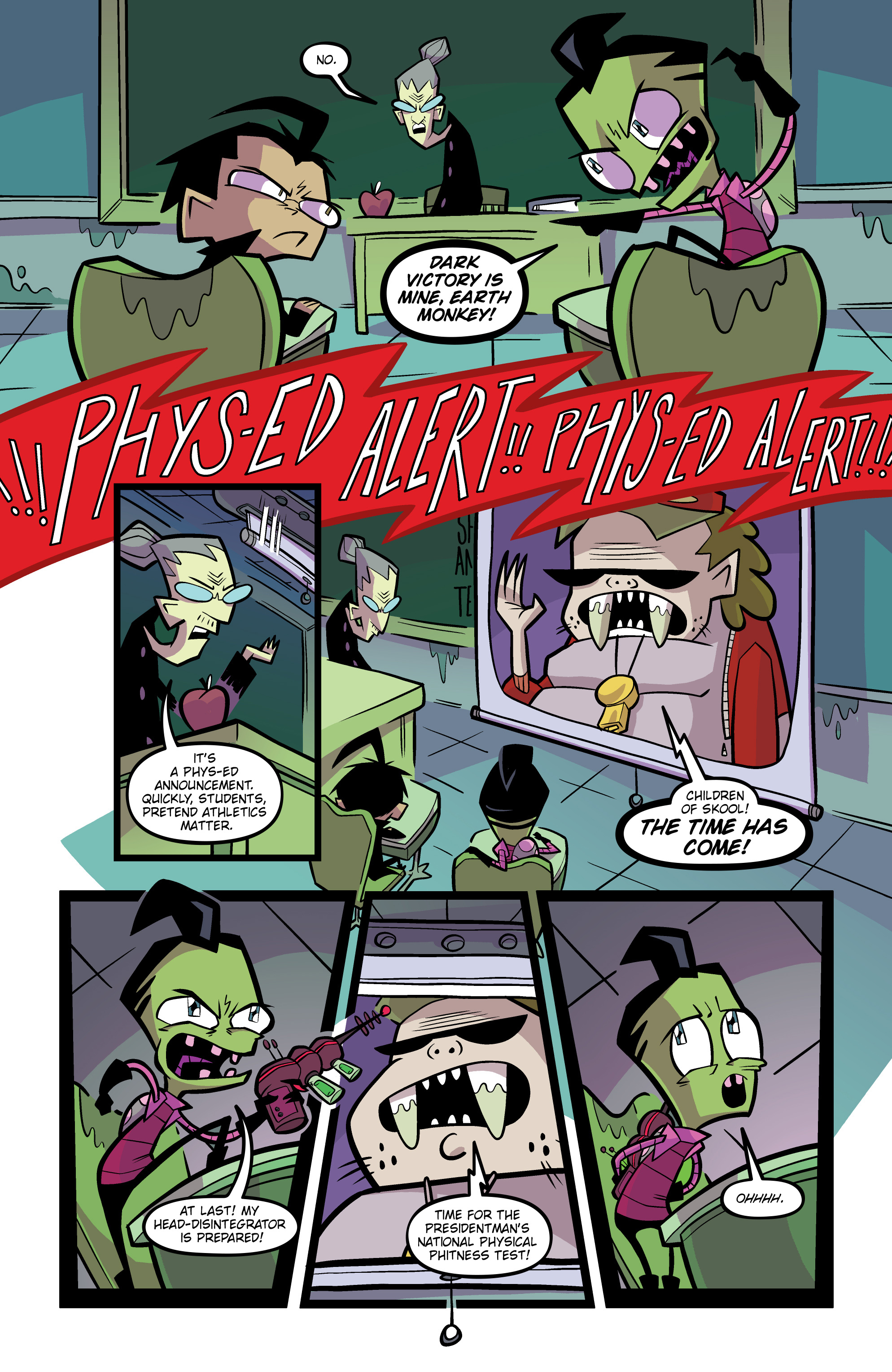 Read online Invader Zim comic -  Issue # _TPB 7 - 9