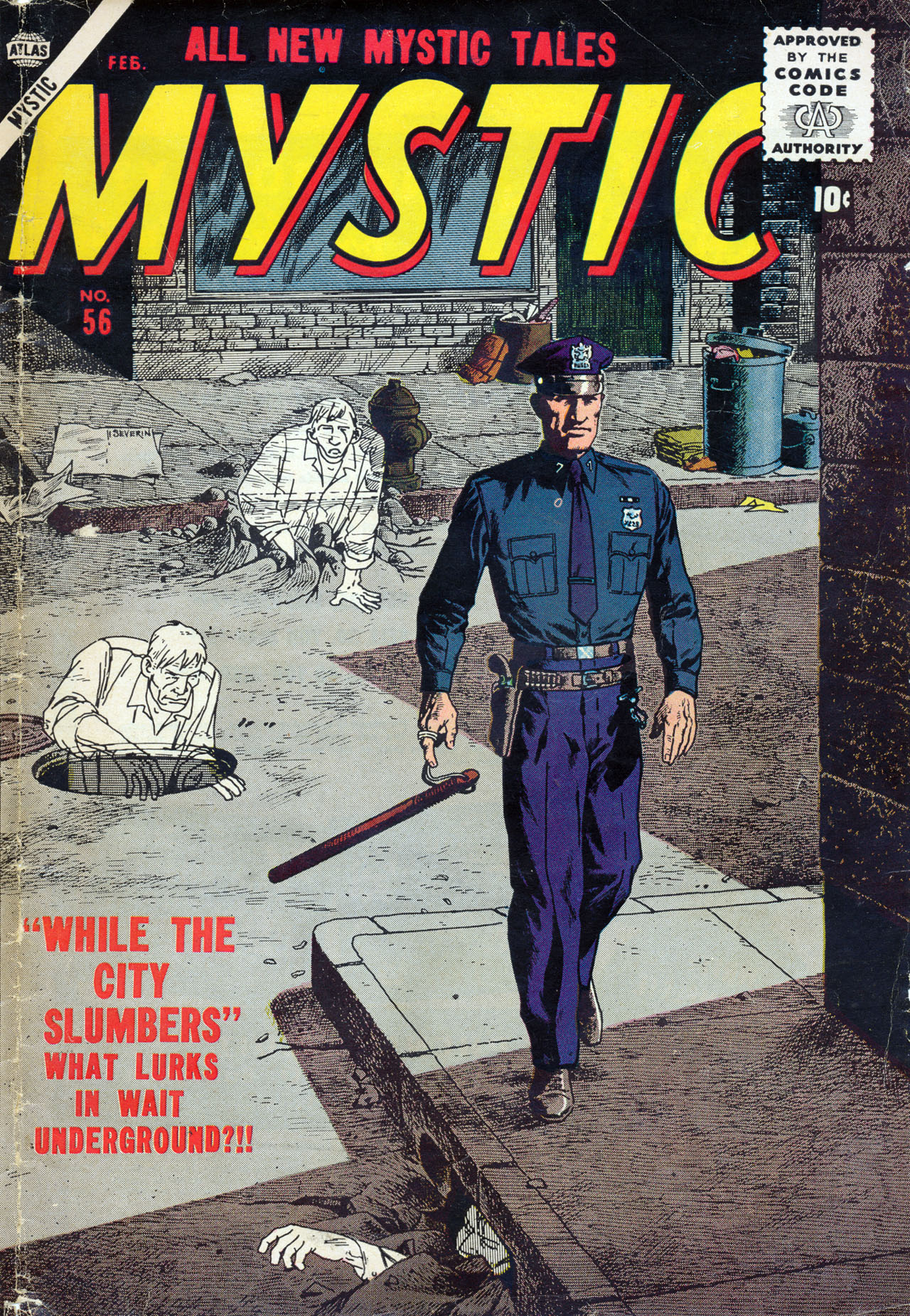 Read online Mystic (1951) comic -  Issue #56 - 1