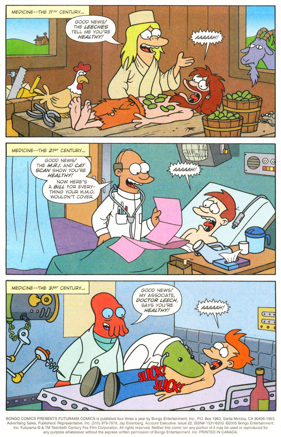 Read online Futurama Comics comic -  Issue #22 - 2