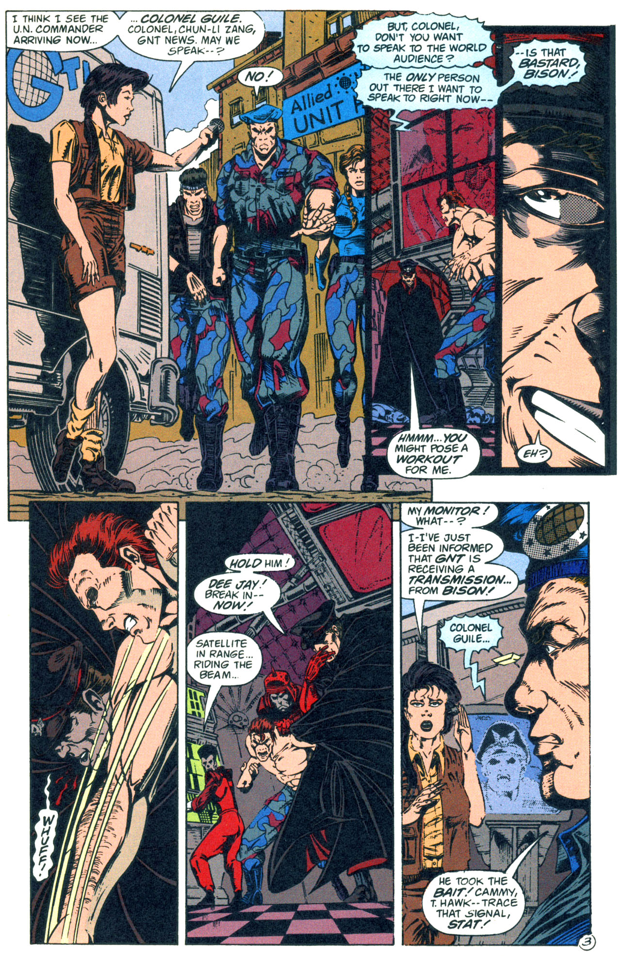 Read online Street Fighter: The Battle For Shadaloo comic -  Issue # Full - 4