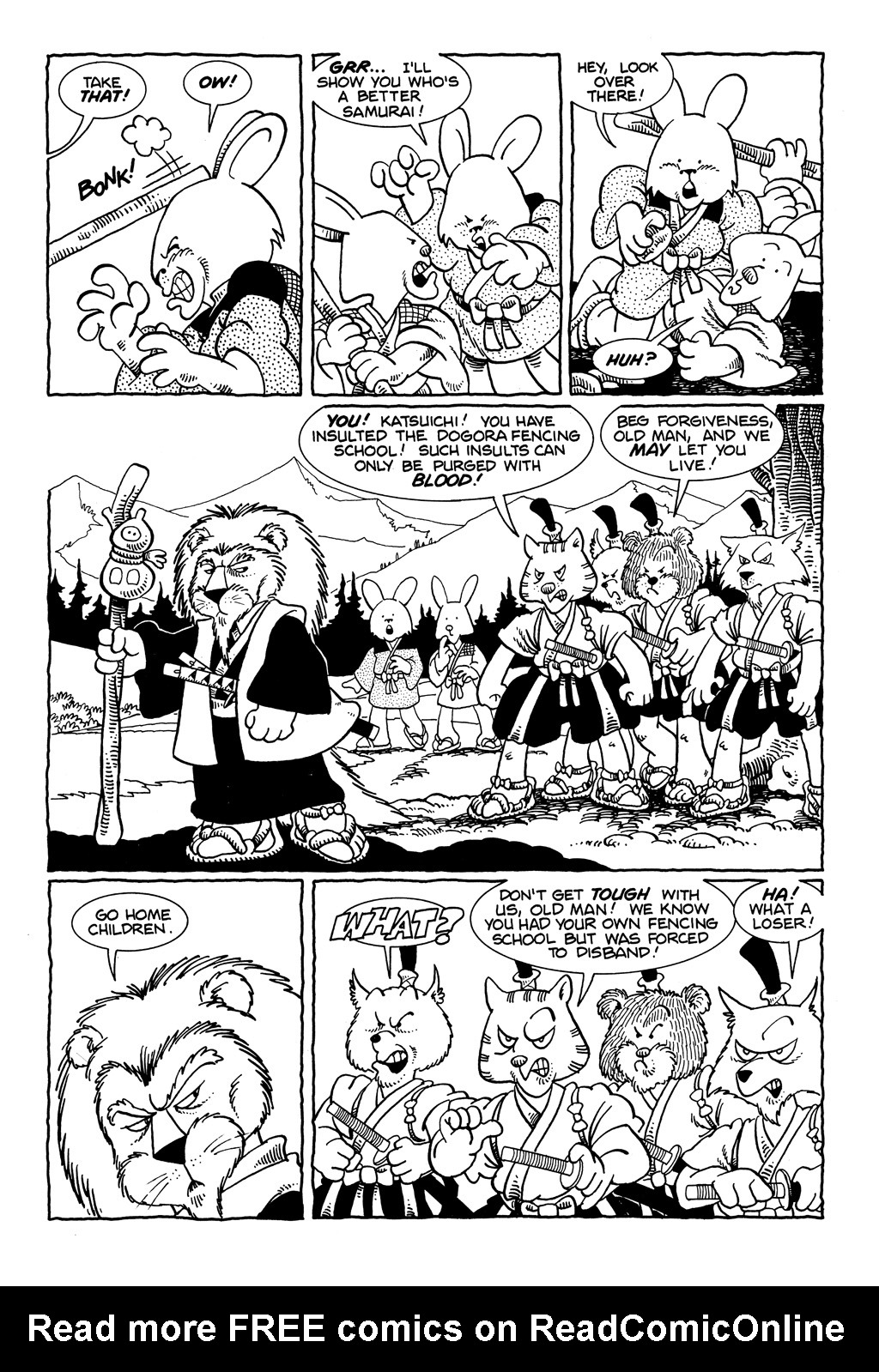 Read online Usagi Yojimbo (1987) comic -  Issue #1 - 8