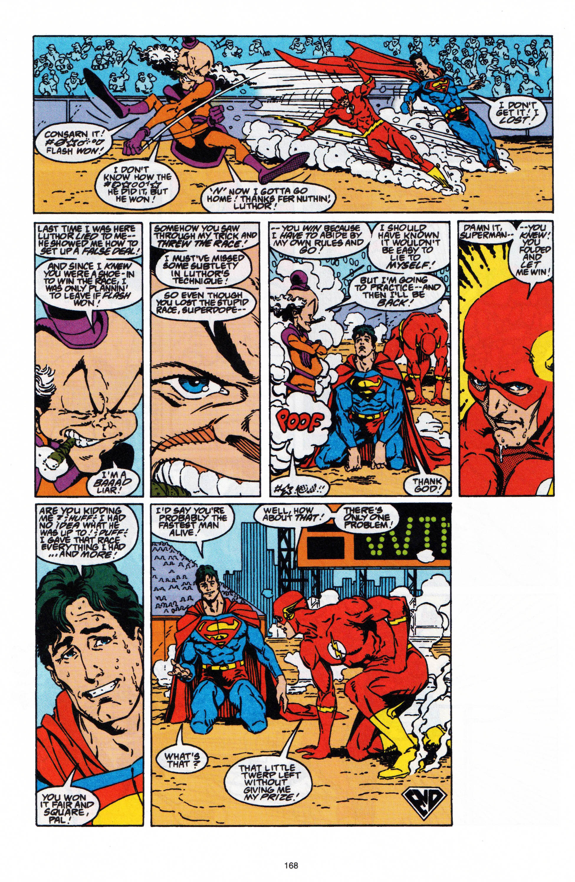 Read online Superman vs. Flash comic -  Issue # TPB - 169