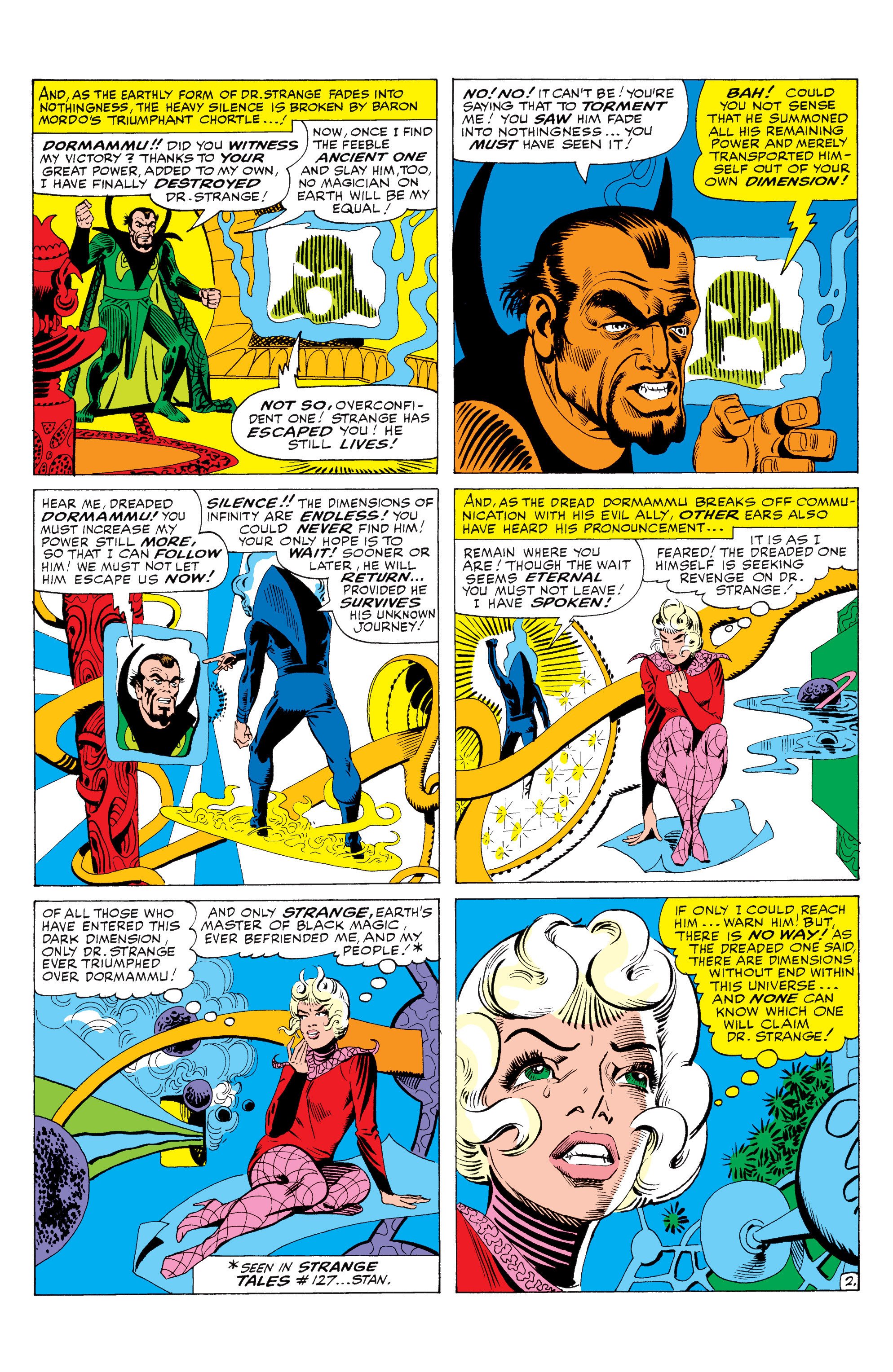 Read online Marvel Masterworks: Doctor Strange comic -  Issue # TPB 1 - 210