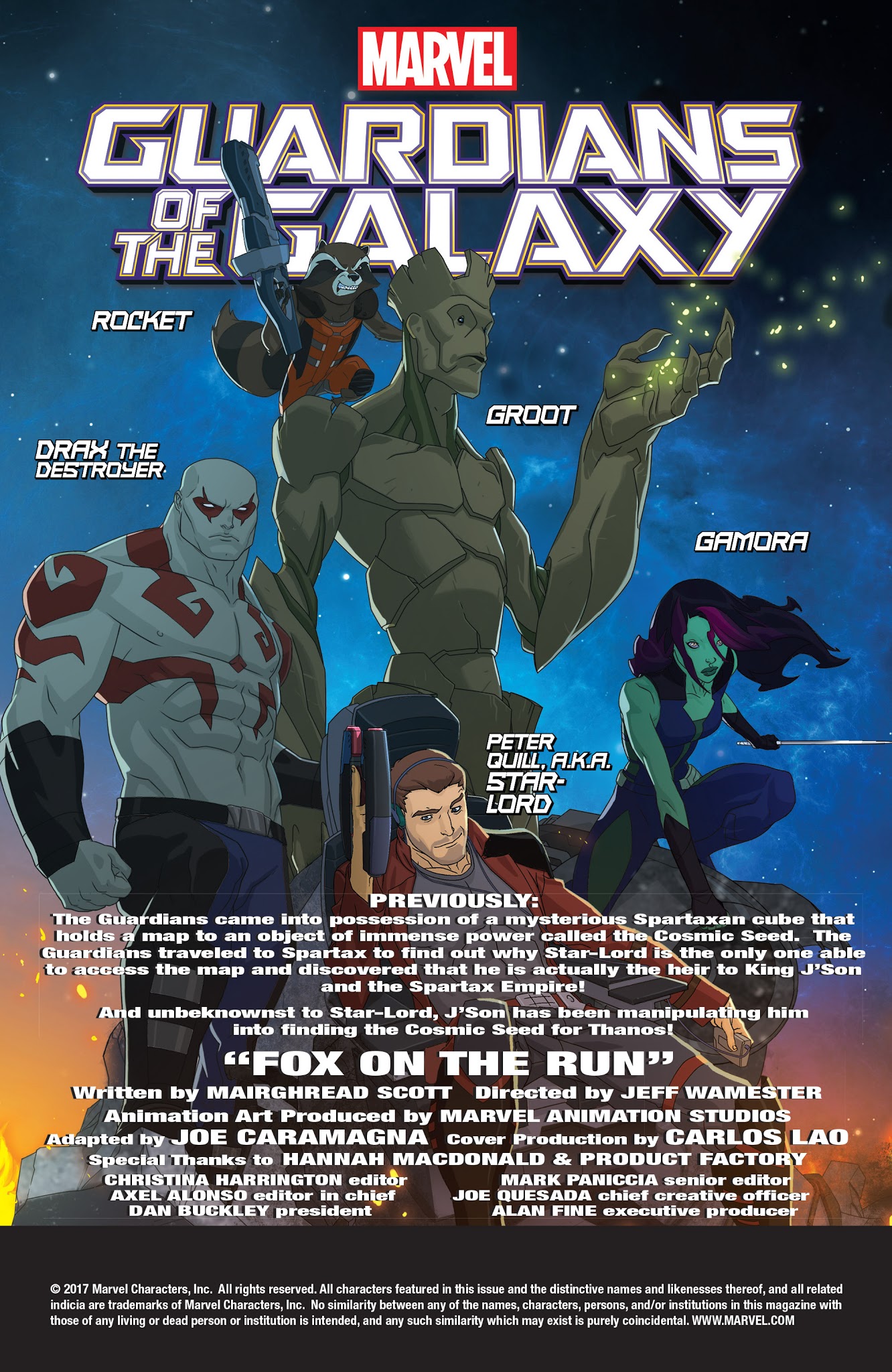 Read online Marvel Universe Guardians of the Galaxy [II] comic -  Issue #21 - 2