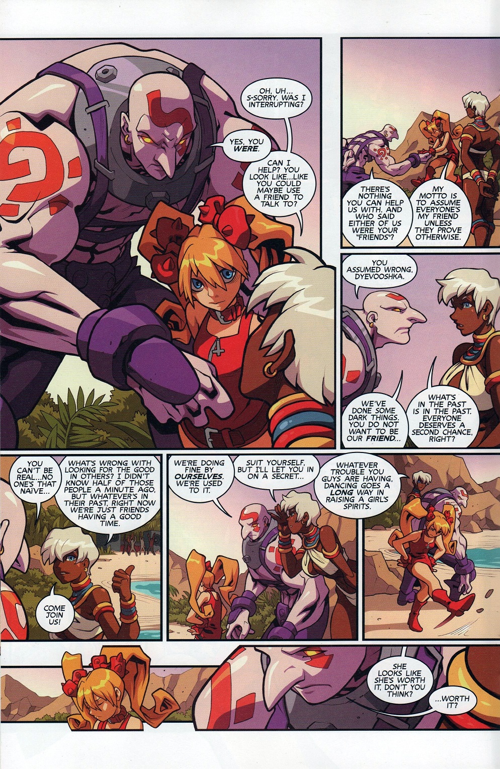 Read online Street Fighter Unlimited comic -  Issue #7 - 16