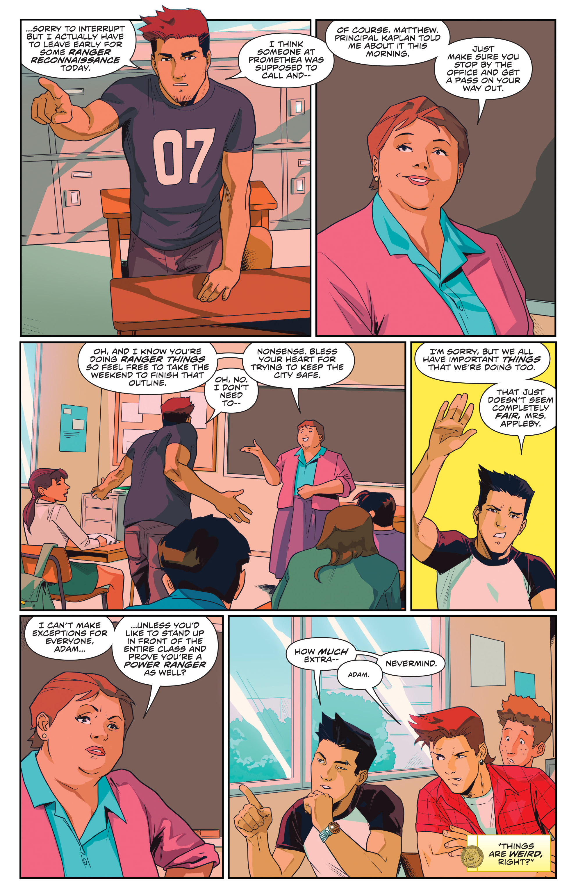 Read online Mighty Morphin comic -  Issue #9 - 7