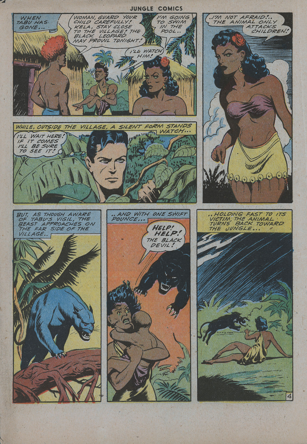 Read online Jungle Comics comic -  Issue #48 - 24